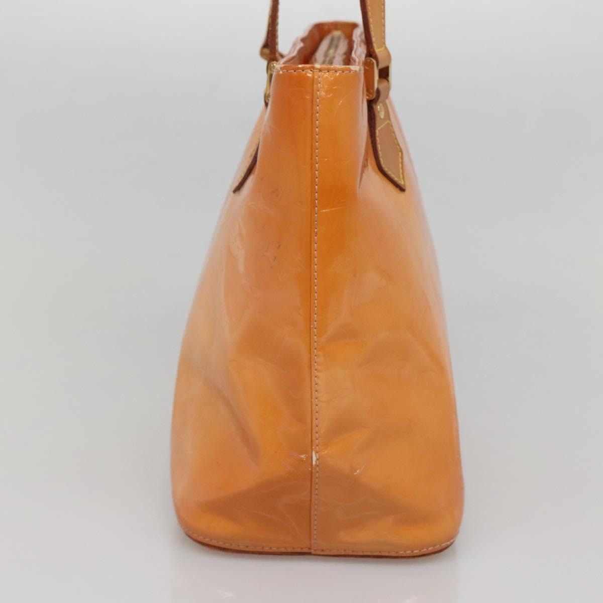 LOUIS VUITTON Monogram Vernis Houston Bag Marshmallow Pink