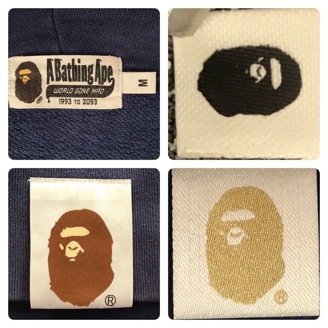 Bape BAPE Giant shark full zip hoodie Blue camo a bathing ape Size US M / EU 48-50 / 2 - 9 Thumbnail