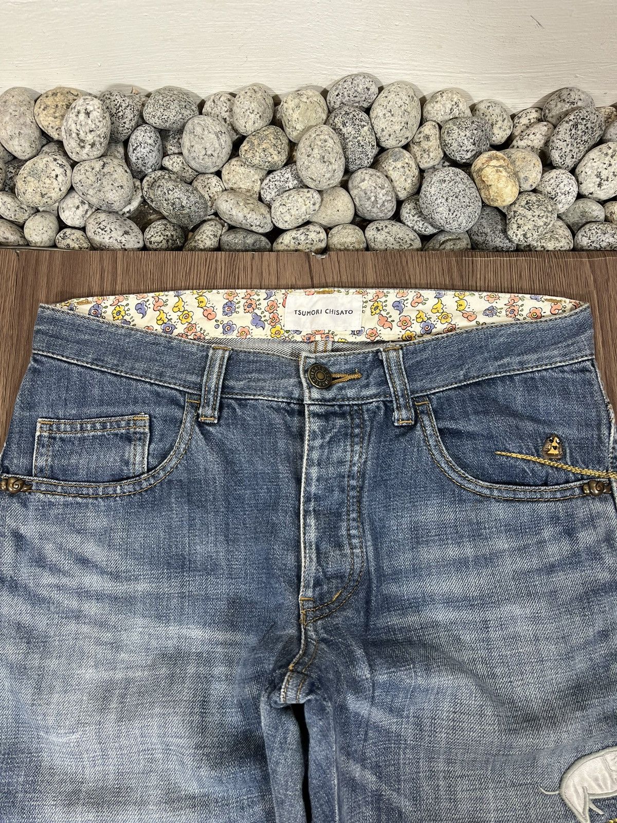 Issey Miyake × Tsumori Chisato Tsumori Chisato Animal Love Jeans Size US 29 - 7 Thumbnail