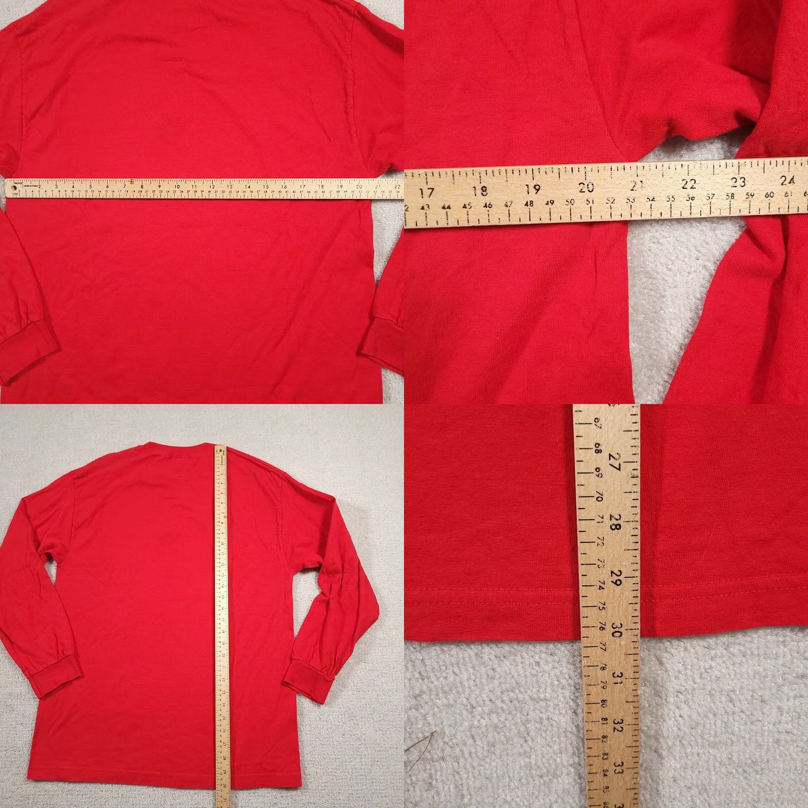 CHOCOOLATE VINTAGE M & M Shirt Mens L Red Logo Official Cool Cartoon TV M&M's Chocolate Candy Graphic Print Long Sleeve Crew Neck Size US L / EU 52-54 / 3 - 8 Thumbnail