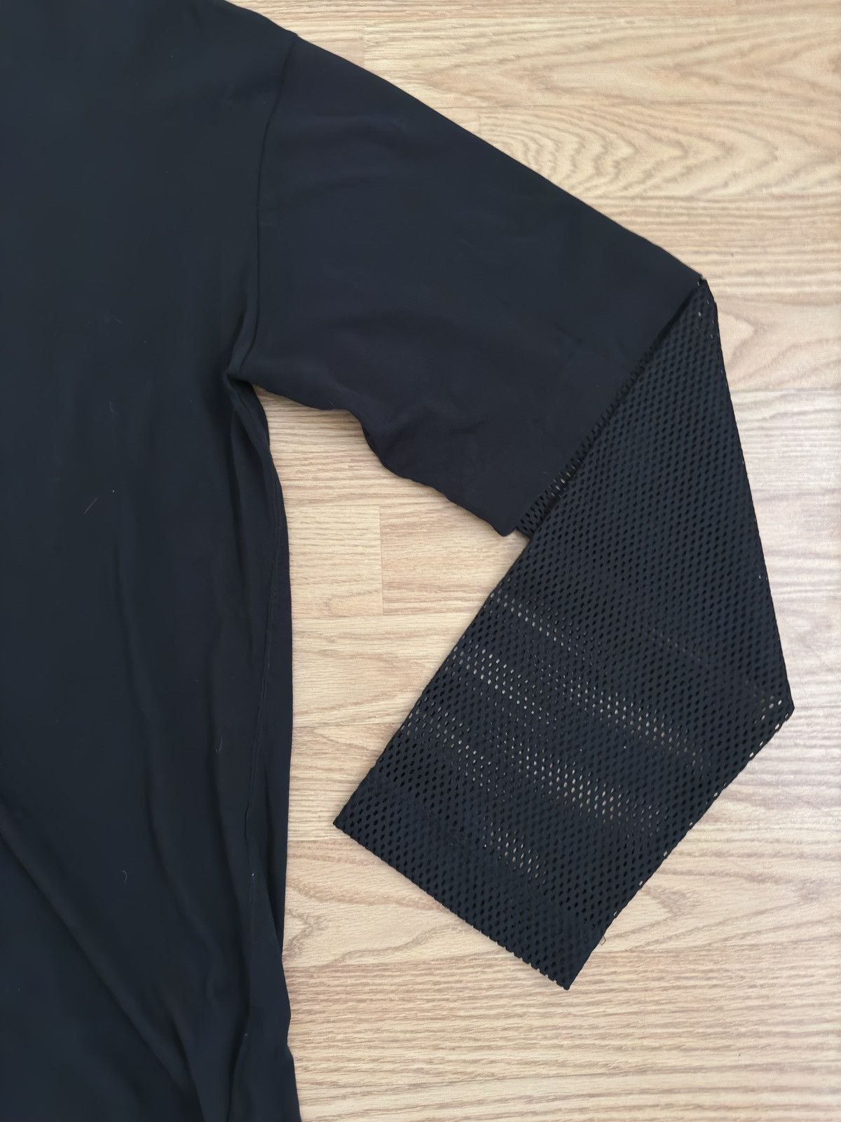 Dries Van Noten Mesh Sleeve Long Sleeve Shirt Size US L / EU 52-54 / 3 - 5 Thumbnail