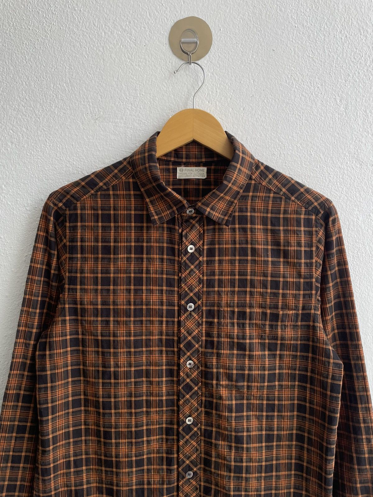 Final Home Vintage Final Home Plaid Button Up Longsleeve Shirts Size US S / EU 44-46 / 1 - 3 Thumbnail