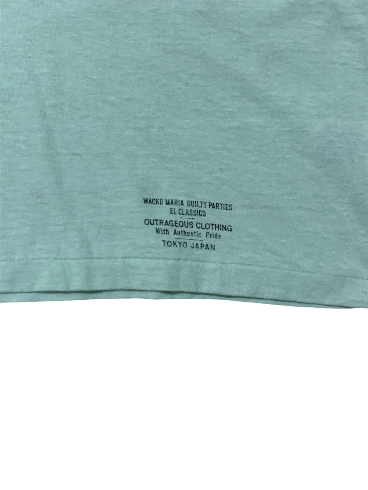 Japanese Brand × Wacko Maria Wako maria plain v neck tshirt Size US M / EU 48-50 / 2 - 3 Thumbnail