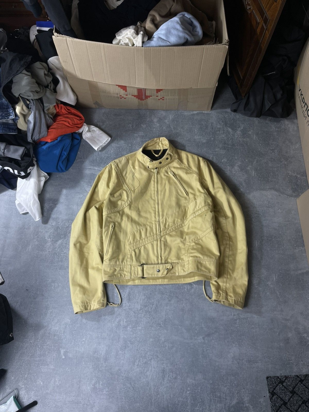 Andrew Mackenzie Andrew Mackenzie racing moto cotton jacket Size US L / EU 52-54 / 3 - 3 Thumbnail