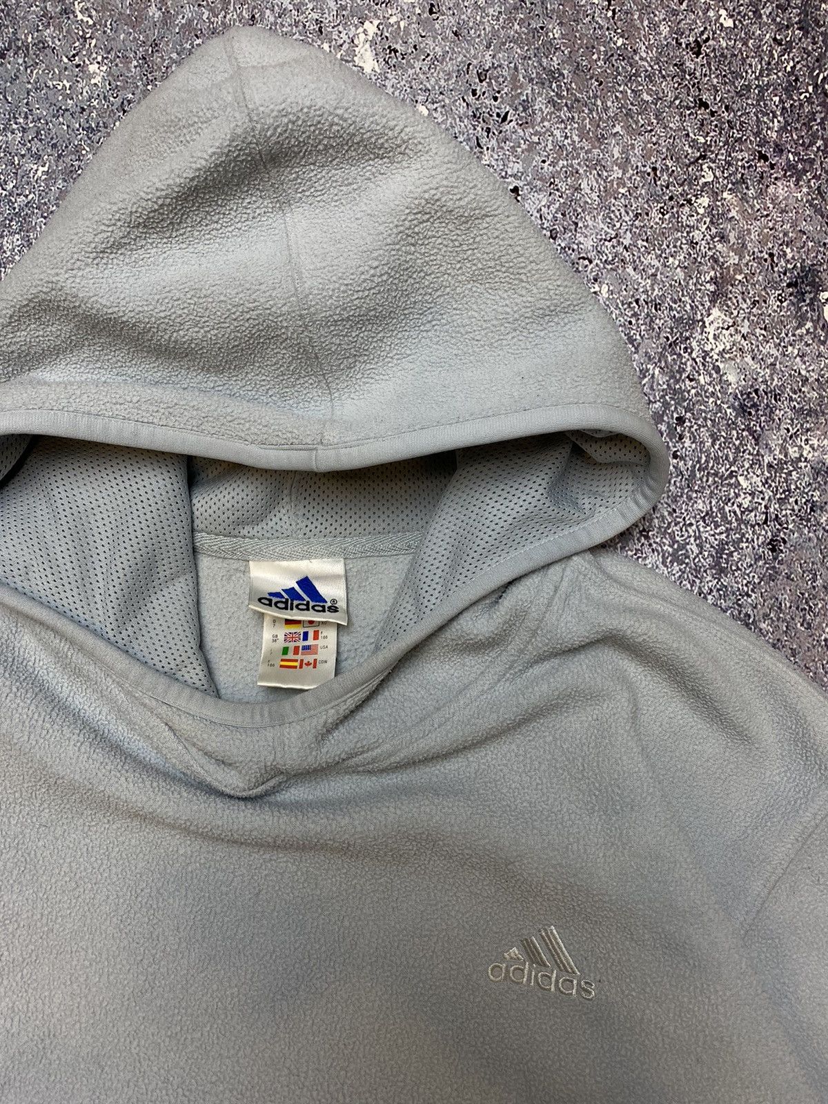 Adidas × Japanese Brand × Vintage 💥Y2K NINJA ADIDAS FLEECE HOODIE Size US L / EU 52-54 / 3 - 9 Thumbnail