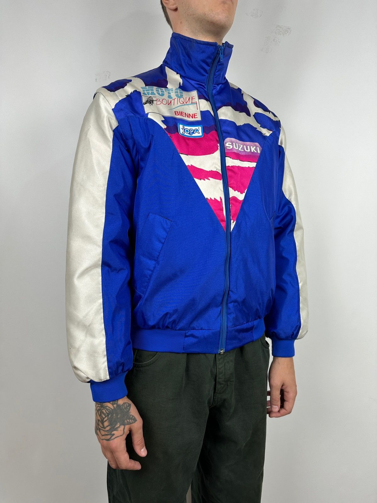 Vintage Vintage Suzuki Jopa Racing Jacket / Vest Size US S / EU 44-46 / 1 - 4 Thumbnail