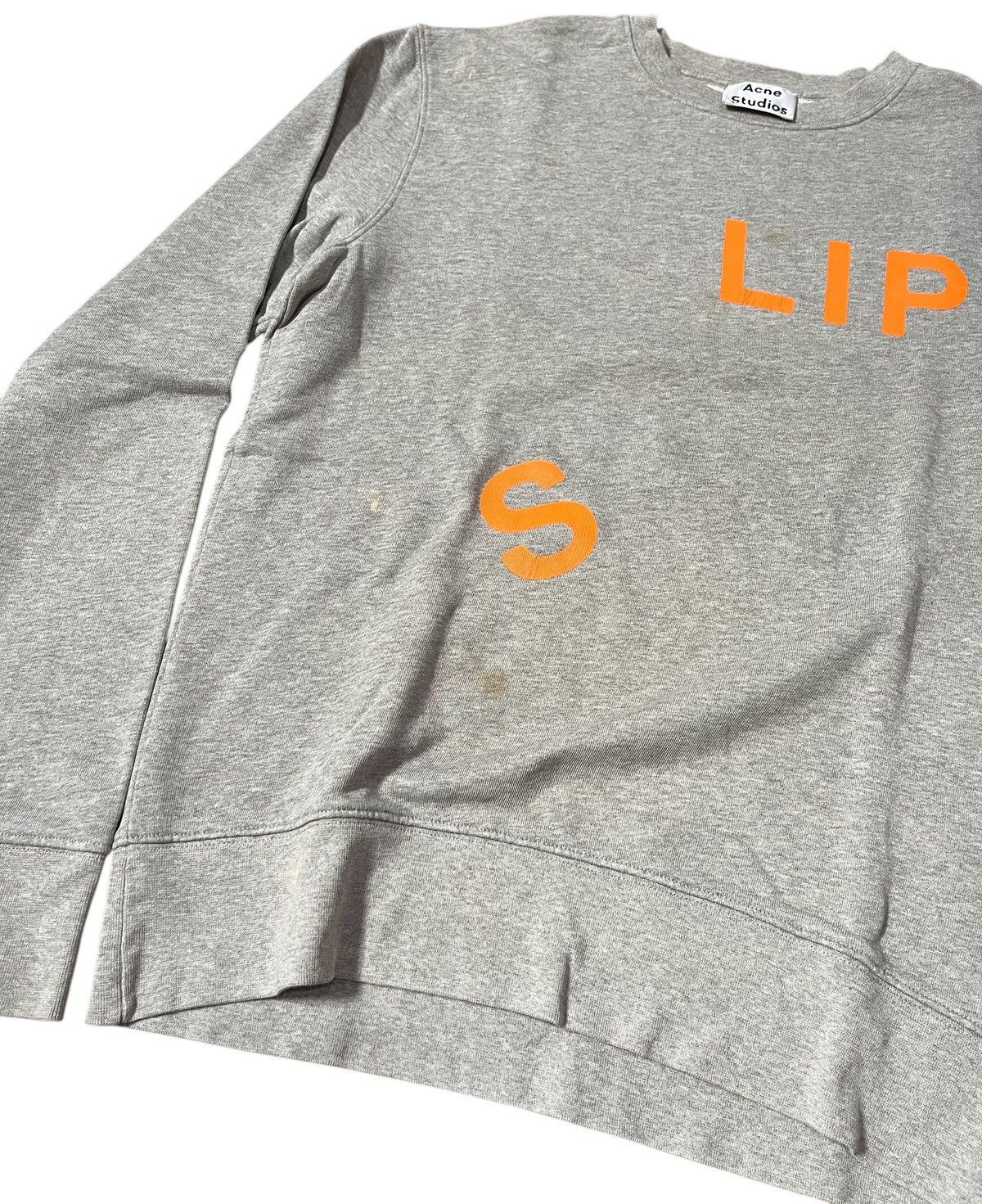 Acne Studios *FINAL DROP* Acne studios slip grey sweatshirt Size US M / EU 48-50 / 2 - 5 Thumbnail
