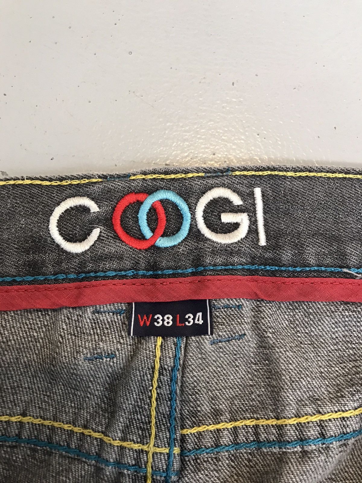 Coogi × Vintage Vintage Coogi embroidered baggy fit denim Size US 38 / EU 54 - 8 Thumbnail