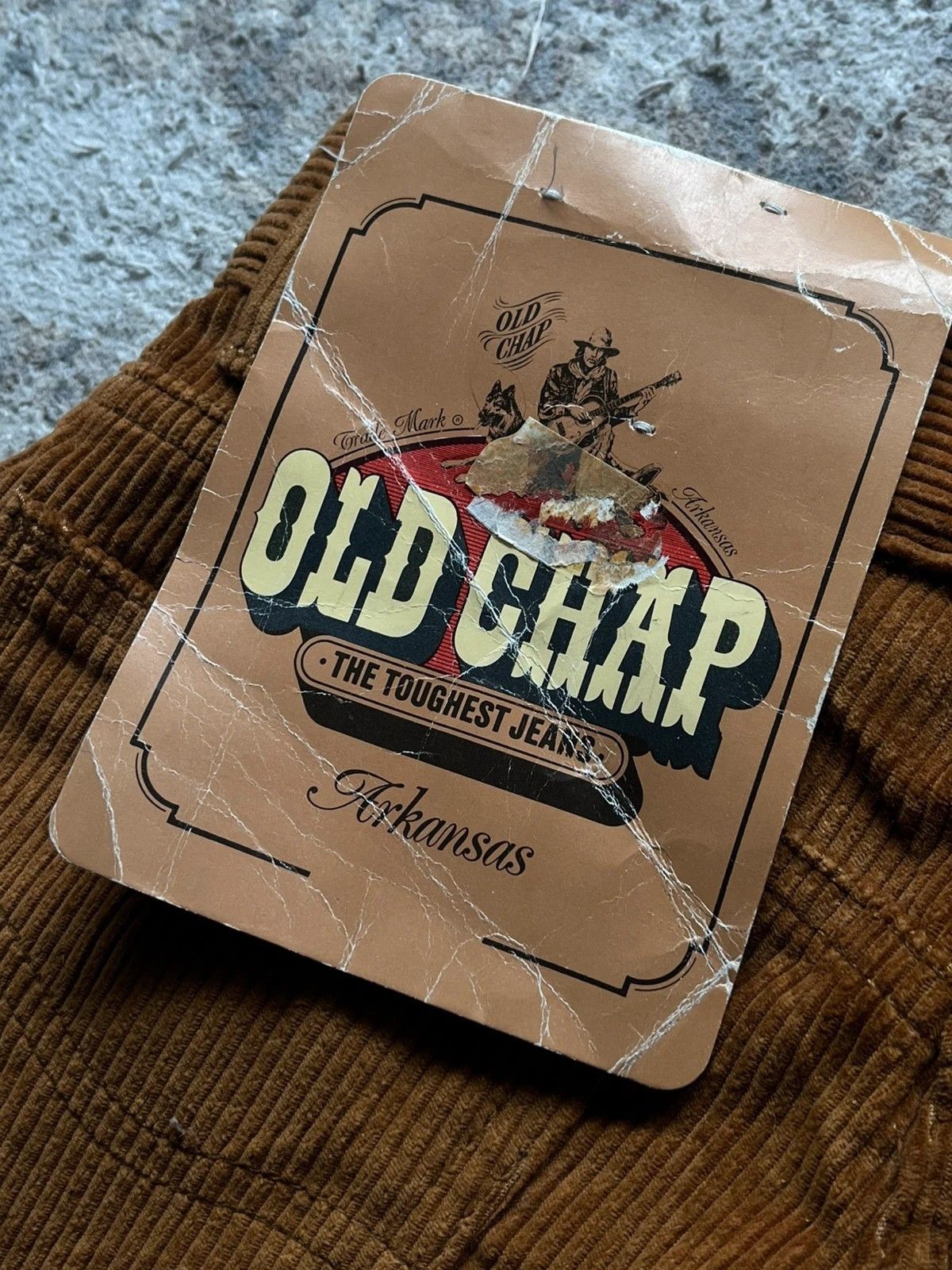 Other Old Chap Sz W 27 L 34 Corduroy Deadstock 70s Women's Jeans Size 27" / US 4 / IT 40 - 10 Thumbnail