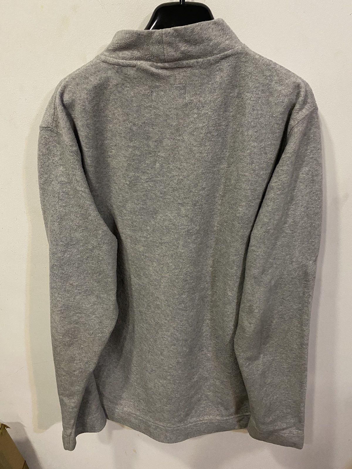 Yves Saint Laurent Fleece YSL Sweatshirt Grey Vintage Turtleneck 90s Sweater Size US L / EU 52-54 / 3 - 9 Thumbnail