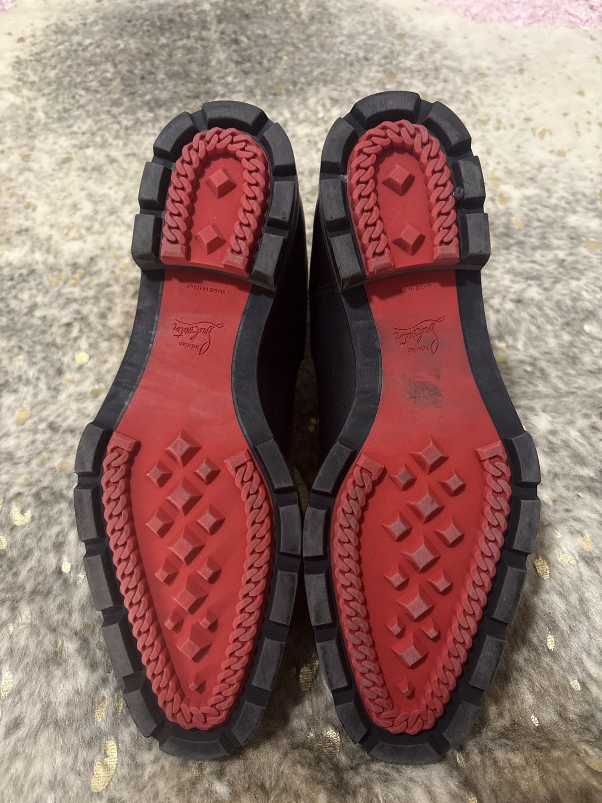 Christian Louboutin Christian Louboutin melon spiked toe cap Chelsea boots Size US 10 / EU 43 - 6 Thumbnail