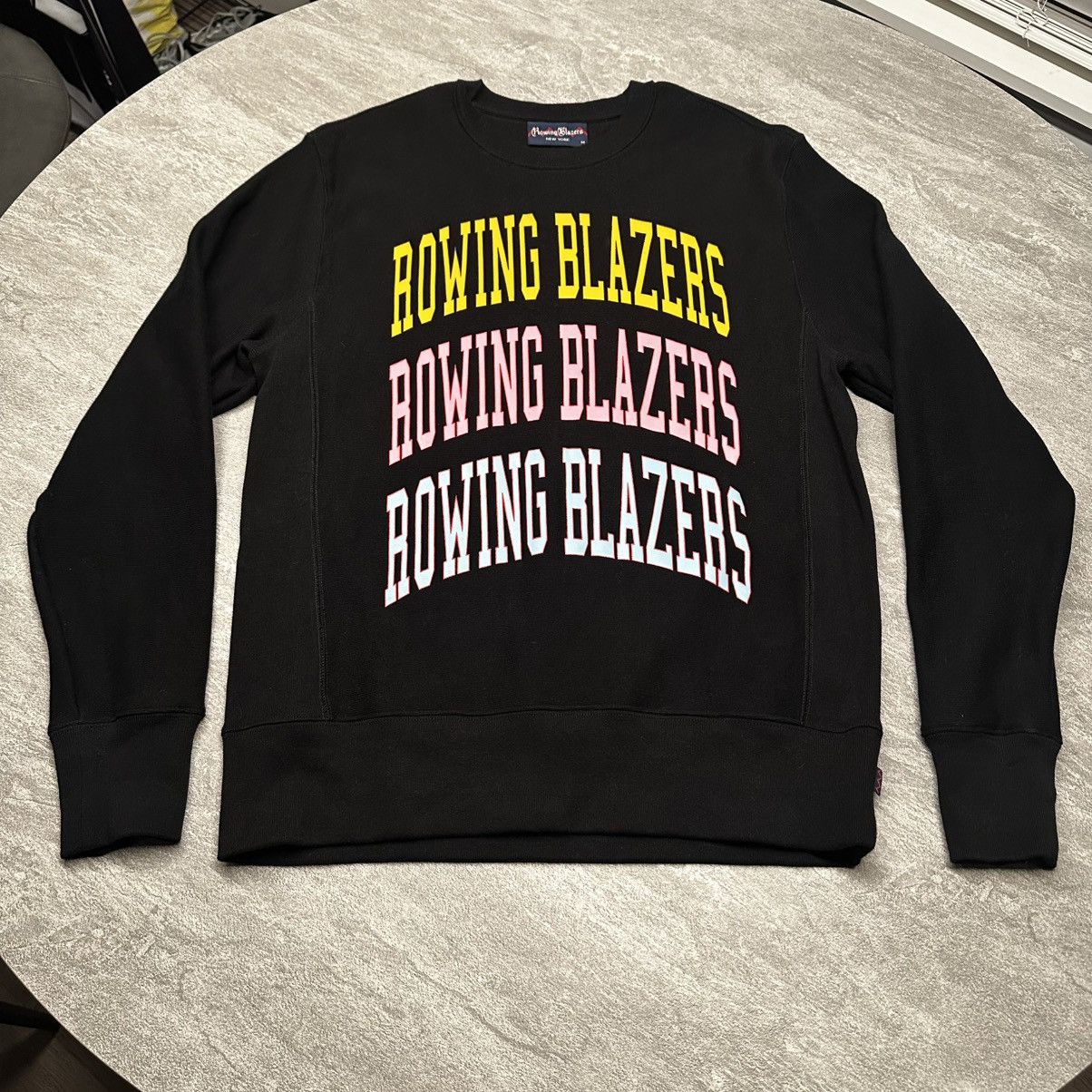 Rowing Blazers Rowing Blazers Arch Collegiate Crewneck Sweatshirt Medium Size US M / EU 48-50 / 2 - 1 Thumbnail