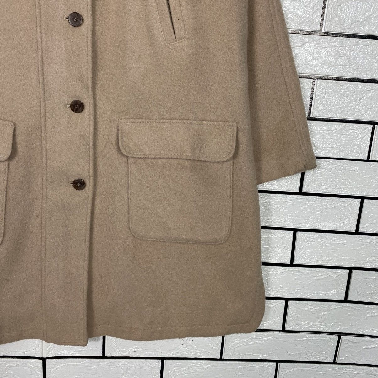 Issey Miyake 📌Vintage Long Jacket Wool Simple Life Japan Made Size US M / EU 48-50 / 2 - 6 Thumbnail