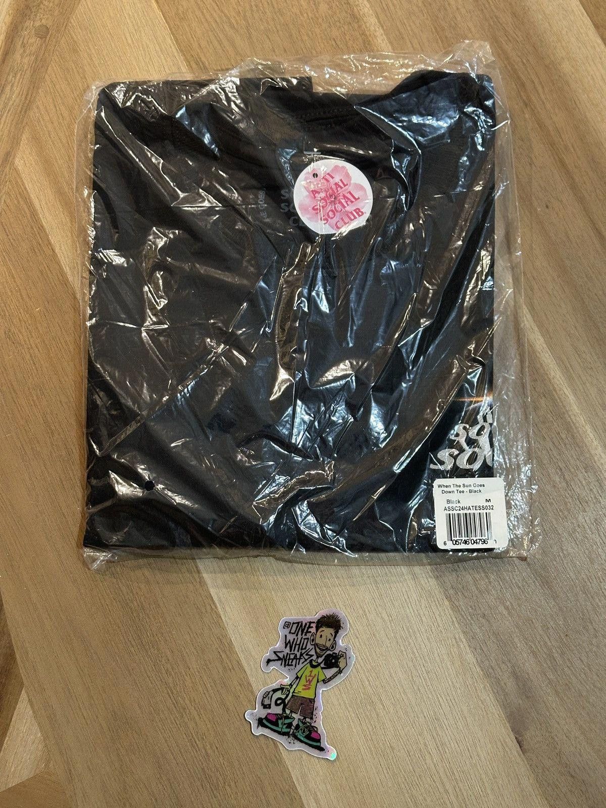 Anti Social Social Club Anti Social Social Club When the Sun Goes Down Tee Medium Size US M / EU 48-50 / 2 - 3 Thumbnail