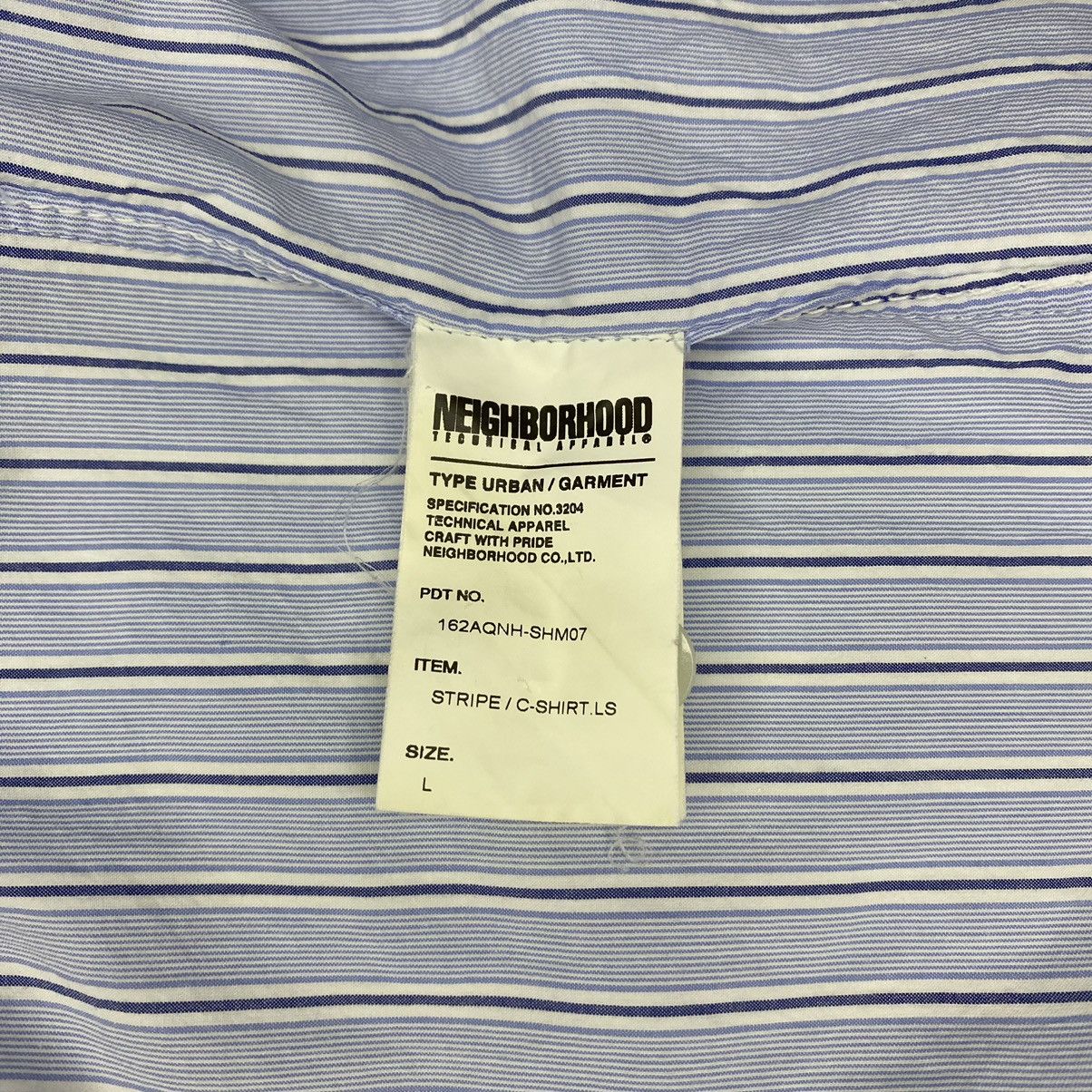 Neighborhood Neighborhood Chinese Collar Stripe Shirt Size US M / EU 48-50 / 2 - 6 Thumbnail