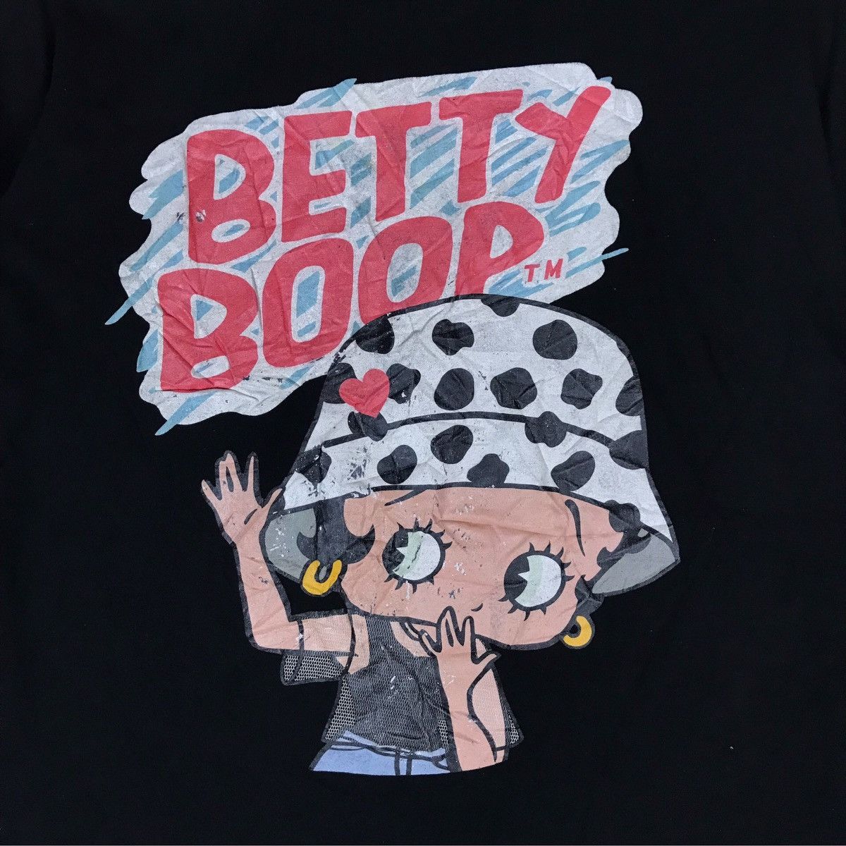Vintage Vintage Denifits X Betty Boop Pullover Jumper Sweatshirt Size US XXL / EU 58 / 5 - 7 Thumbnail