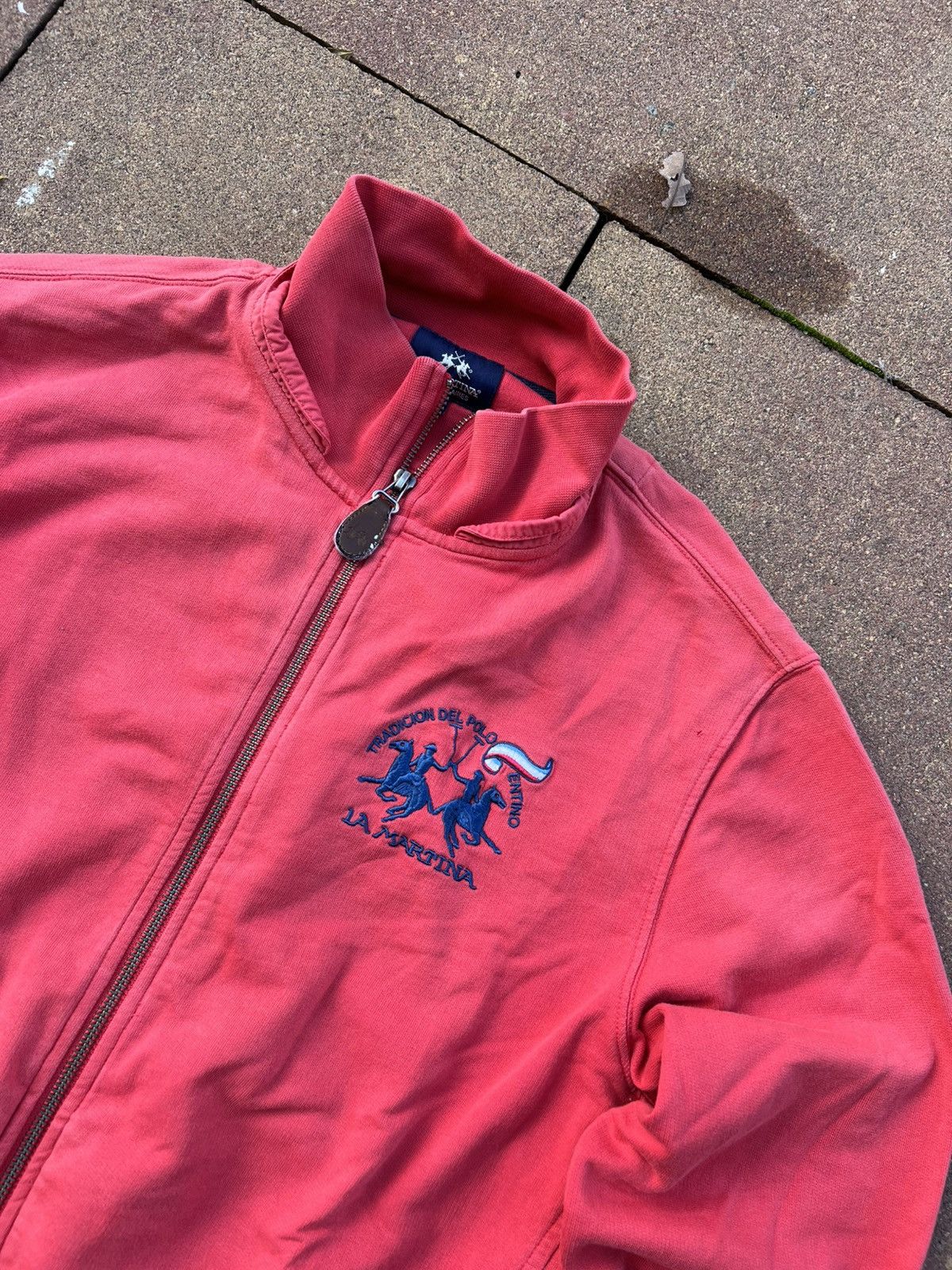 La Martina Porsche Thrashed Zip Sweatshirt Bomber La Martina polo Size US L / EU 52-54 / 3 - 5 Thumbnail