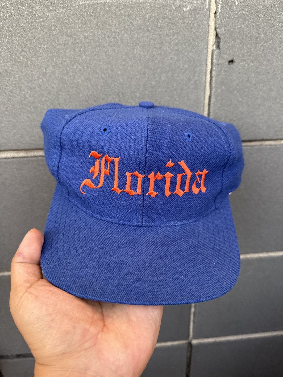 The Game Vintage Florida old english the game snapback hat Size ONE SIZE - 1 Thumbnail
