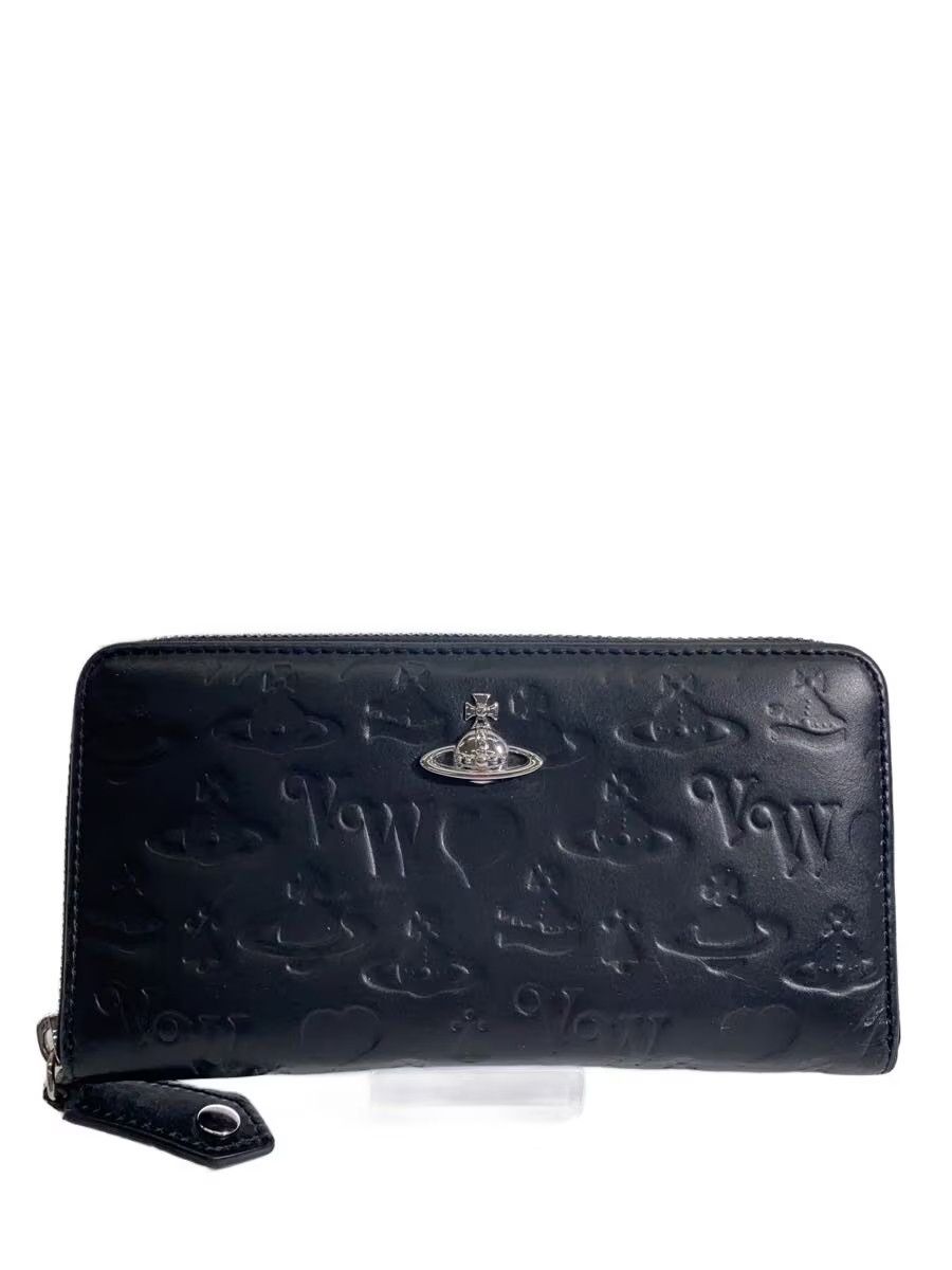 Vivienne Westwood Heart Orb Embossed Leather Wallet Size ONE SIZE - 1 Thumbnail