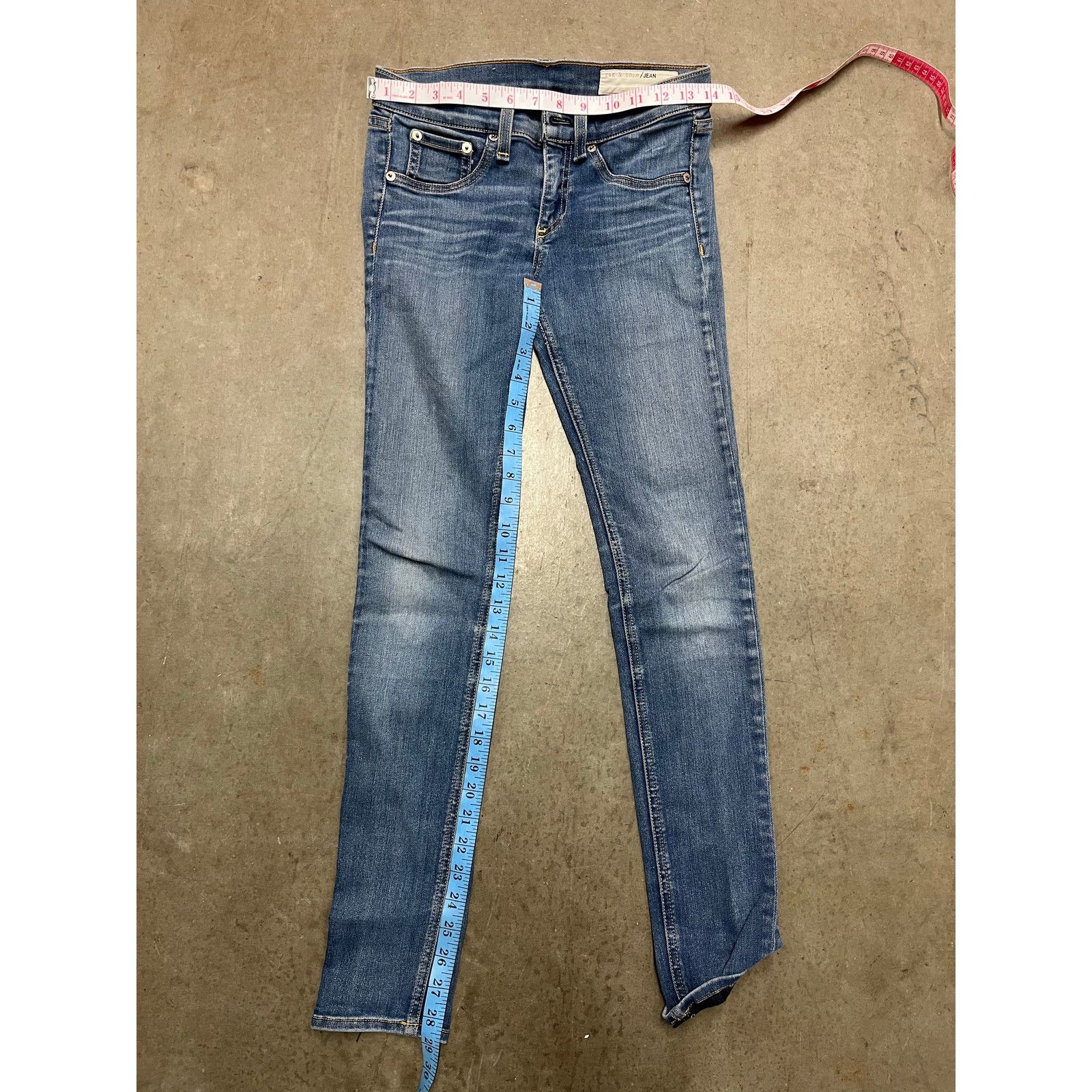 Rag & Bone Rag & Bone - Skinny Jeans in Joshua Wash / size 26 Size 26" / US 2 / IT 38 - 6 Thumbnail
