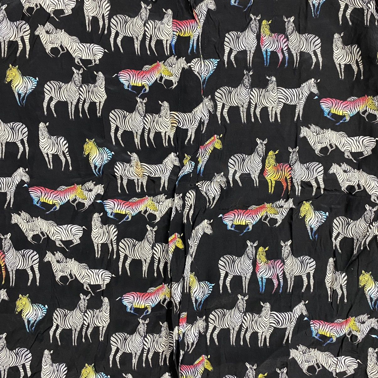 Versace × Versace Jeans Couture Versace horse pattern long sleeve button shirt Size M / US 6-8 / IT 42-44 - 4 Thumbnail