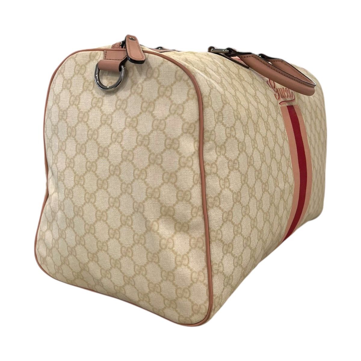 Gucci Gucci Monogram Web Stripe Duffle Bag Size ONE SIZE - 3 Thumbnail