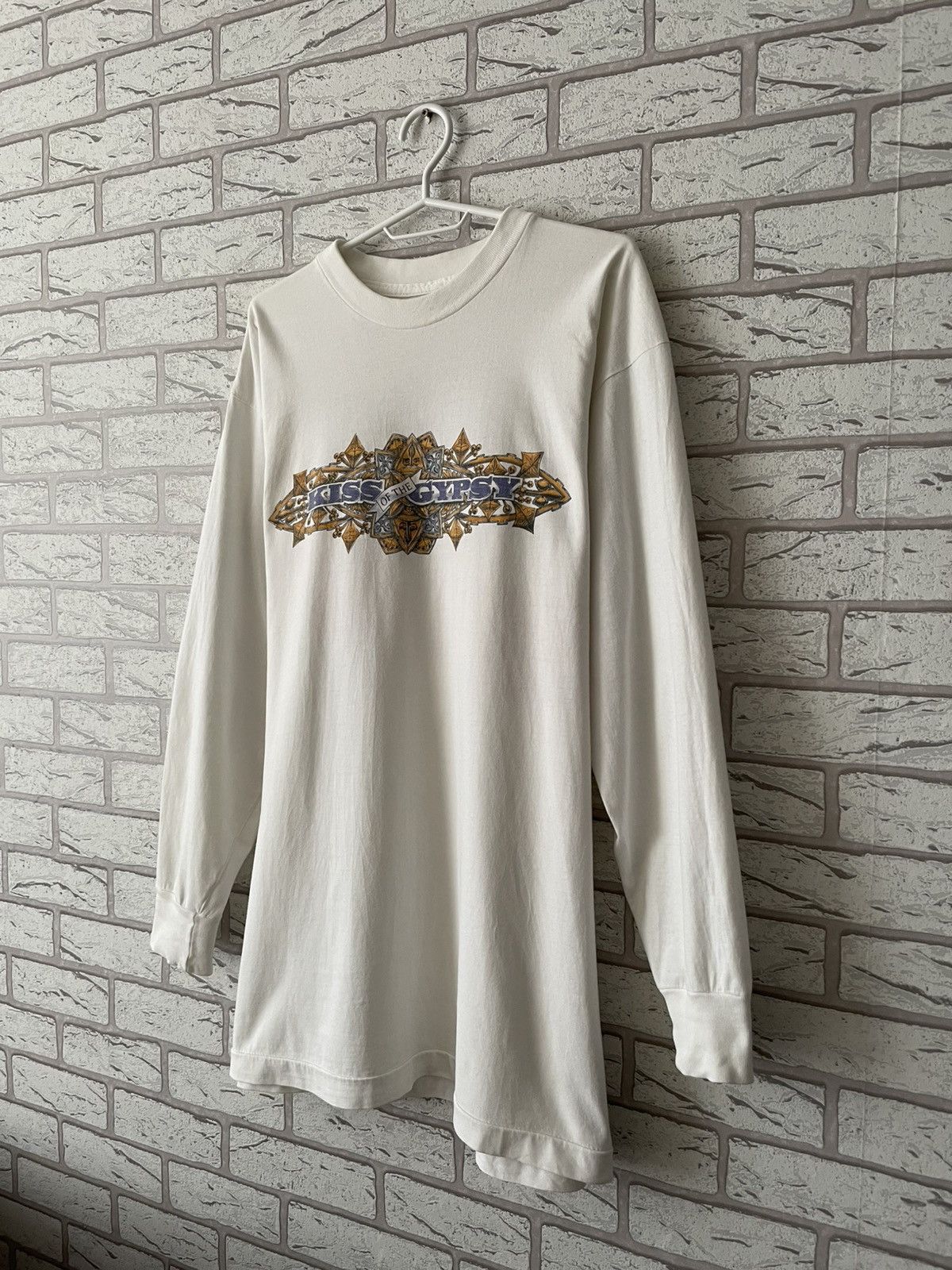 Vintage RARE Kiss Of The Gypsy Vintage Merch Tee T shirt Long Sleeve Size US XL / EU 56 / 4 - 10 Thumbnail