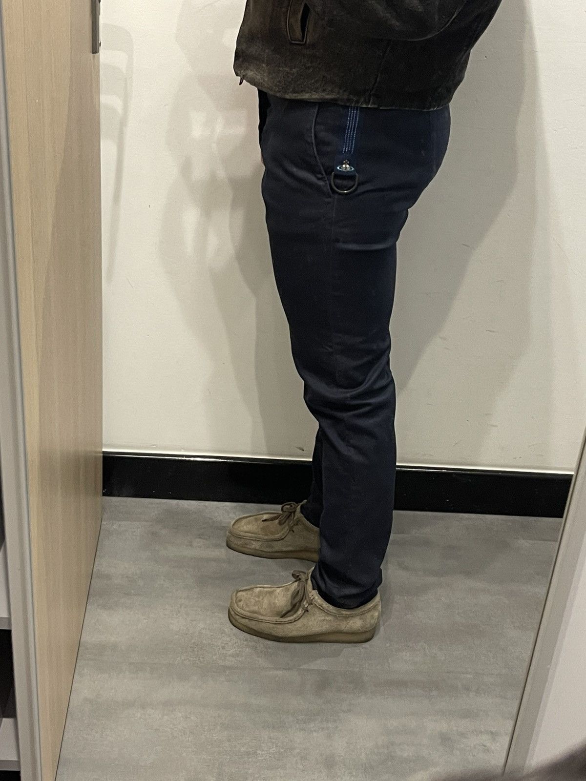 Vivienne Westwood FW15 Vivienne Westwood Dark Navy Logo Casual Pants Size US 32 / EU 48 - 12 Thumbnail