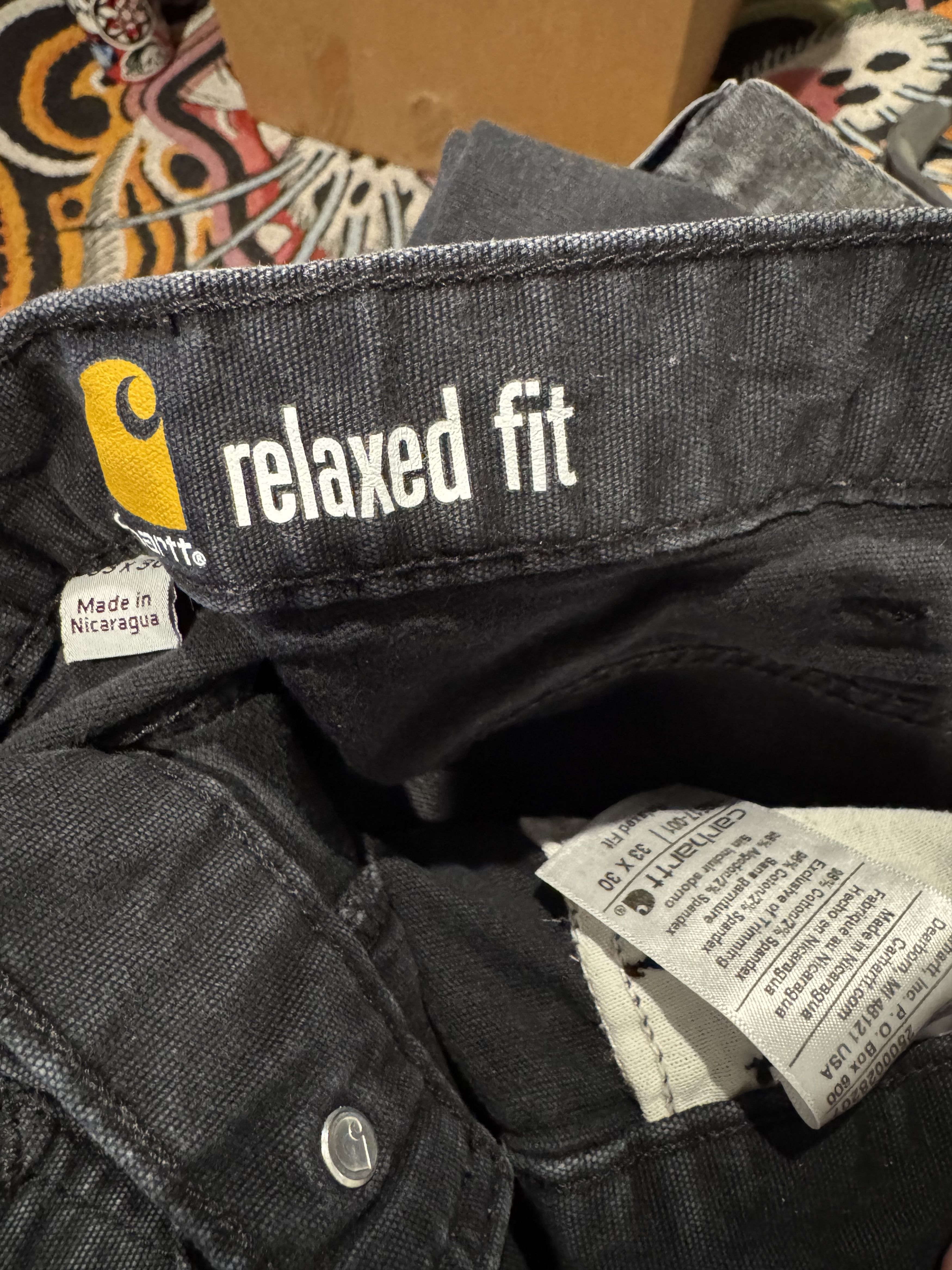 Carhartt Relaxed fit 33x30 Size US 33 - 5 Thumbnail