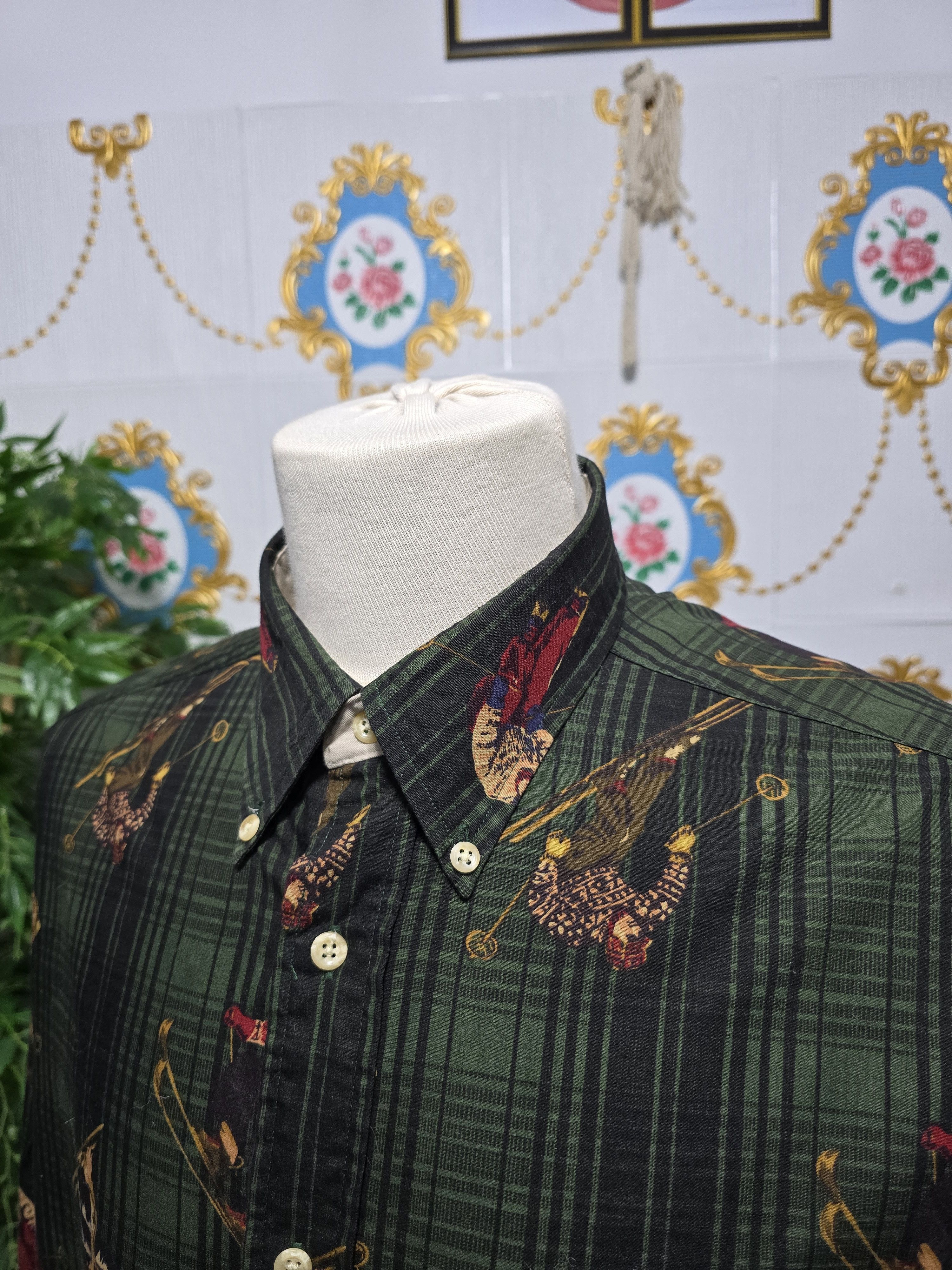 Tommy Hilfiger TOMMY HILFIGER rare shirt VINTAGE ski mountain design Size US L / EU 52-54 / 3 - 8 Thumbnail