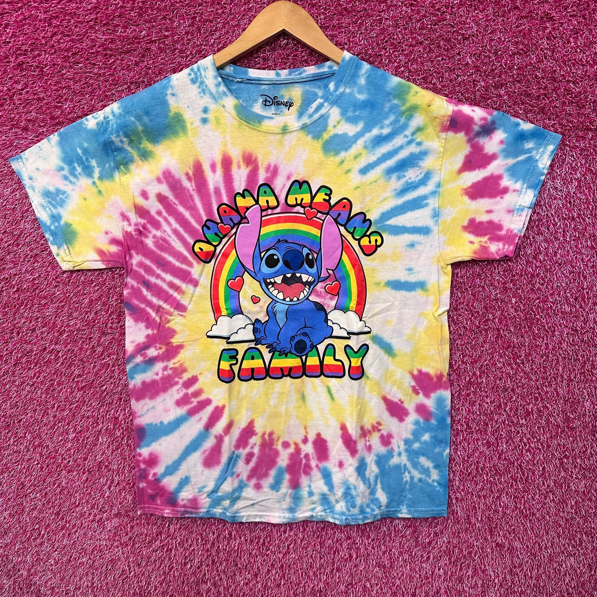 Disney Stitch Ohana Means Family Lilo & Stitch Disney Tie Dye L Size US L / EU 52-54 / 3 - 1 Thumbnail