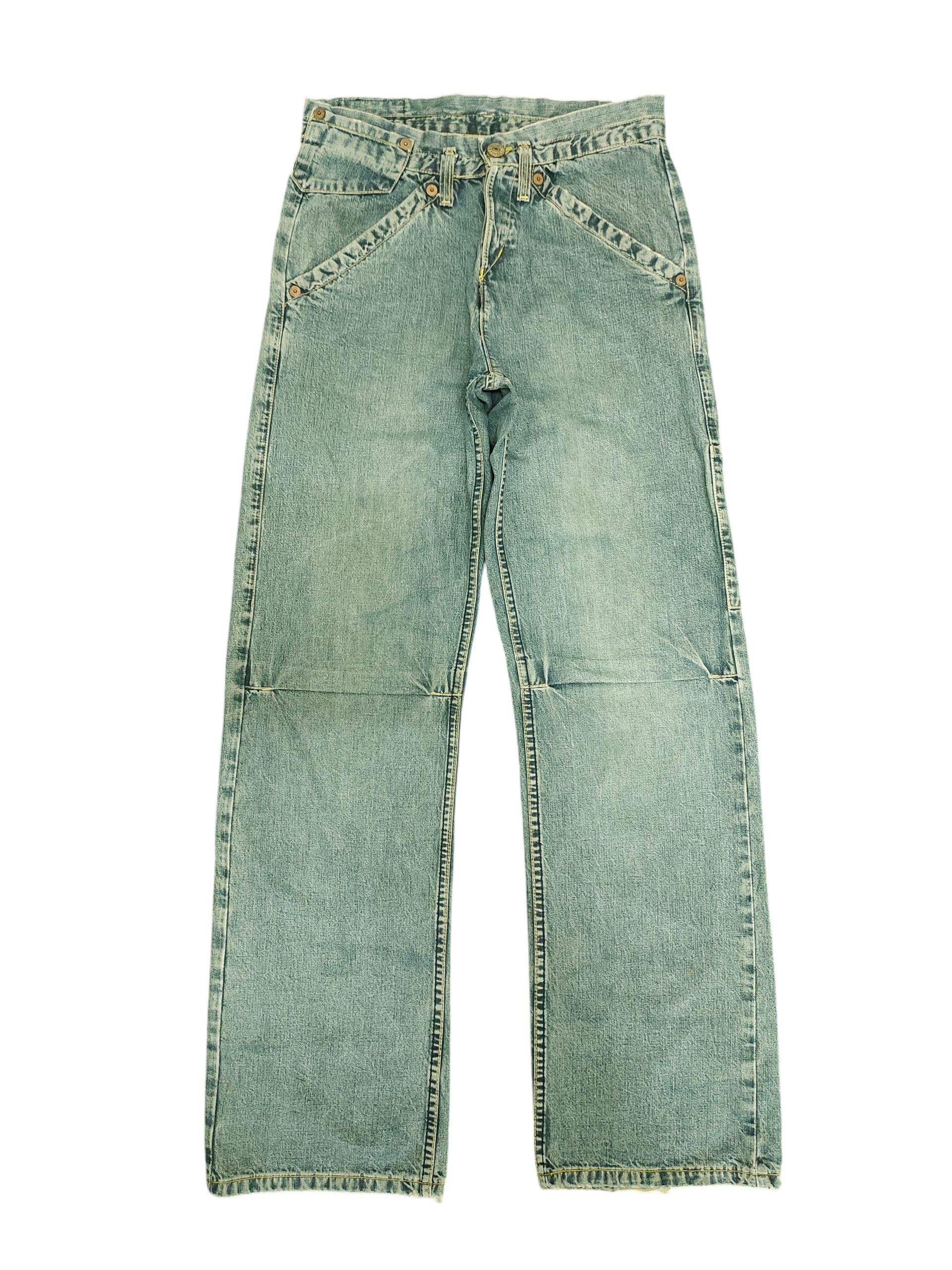 Comme des Garcons × Undercover Loose Jeans Y2k Levis Carpenter Denim Jeans Wide Leg Size US 28 / EU 44 - 2 Thumbnail