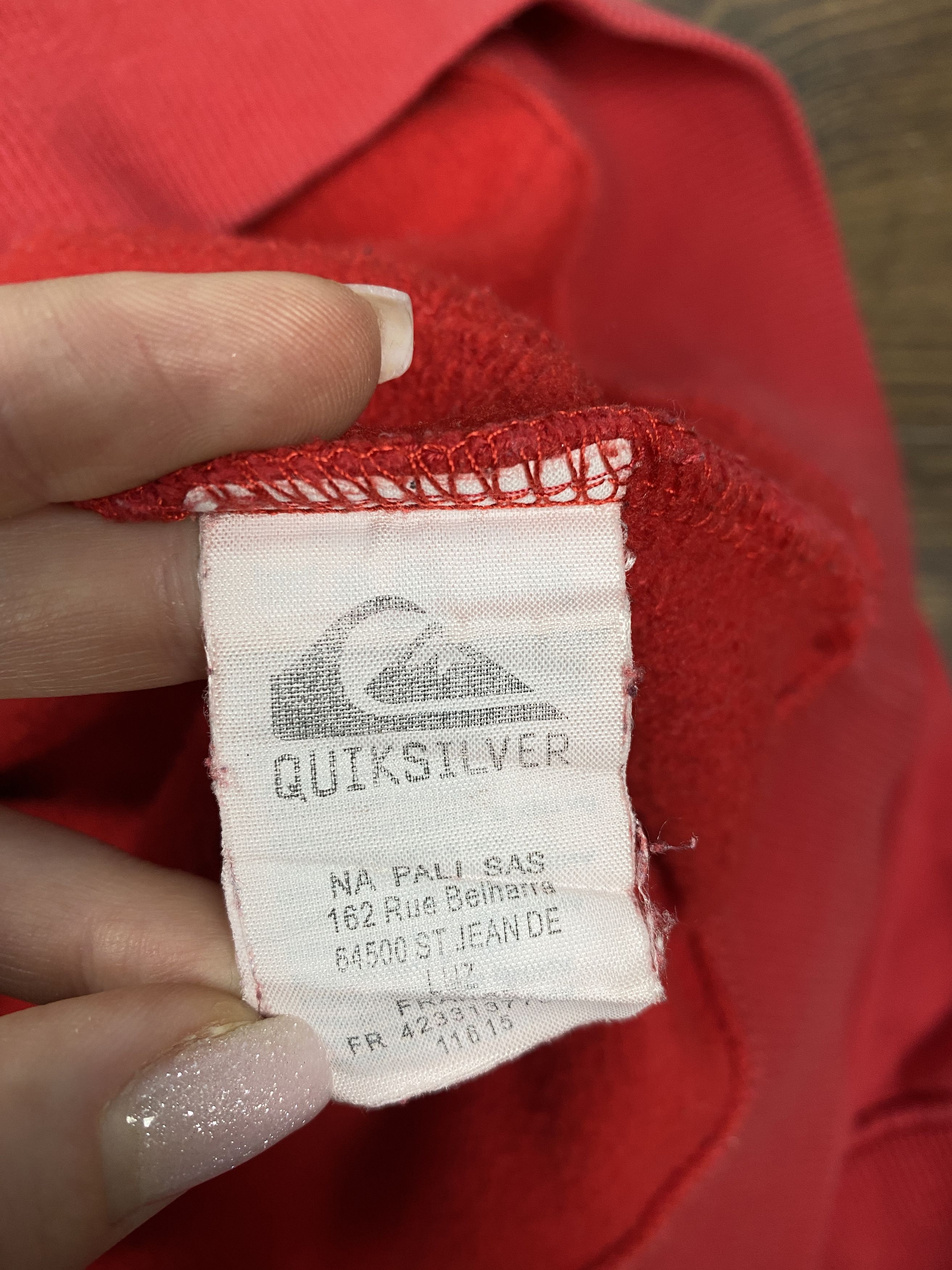 Quiksilver × Vintage Quiksilver vintage center logo hoodie y2k Size US XXL / EU 58 / 5 - 8 Thumbnail