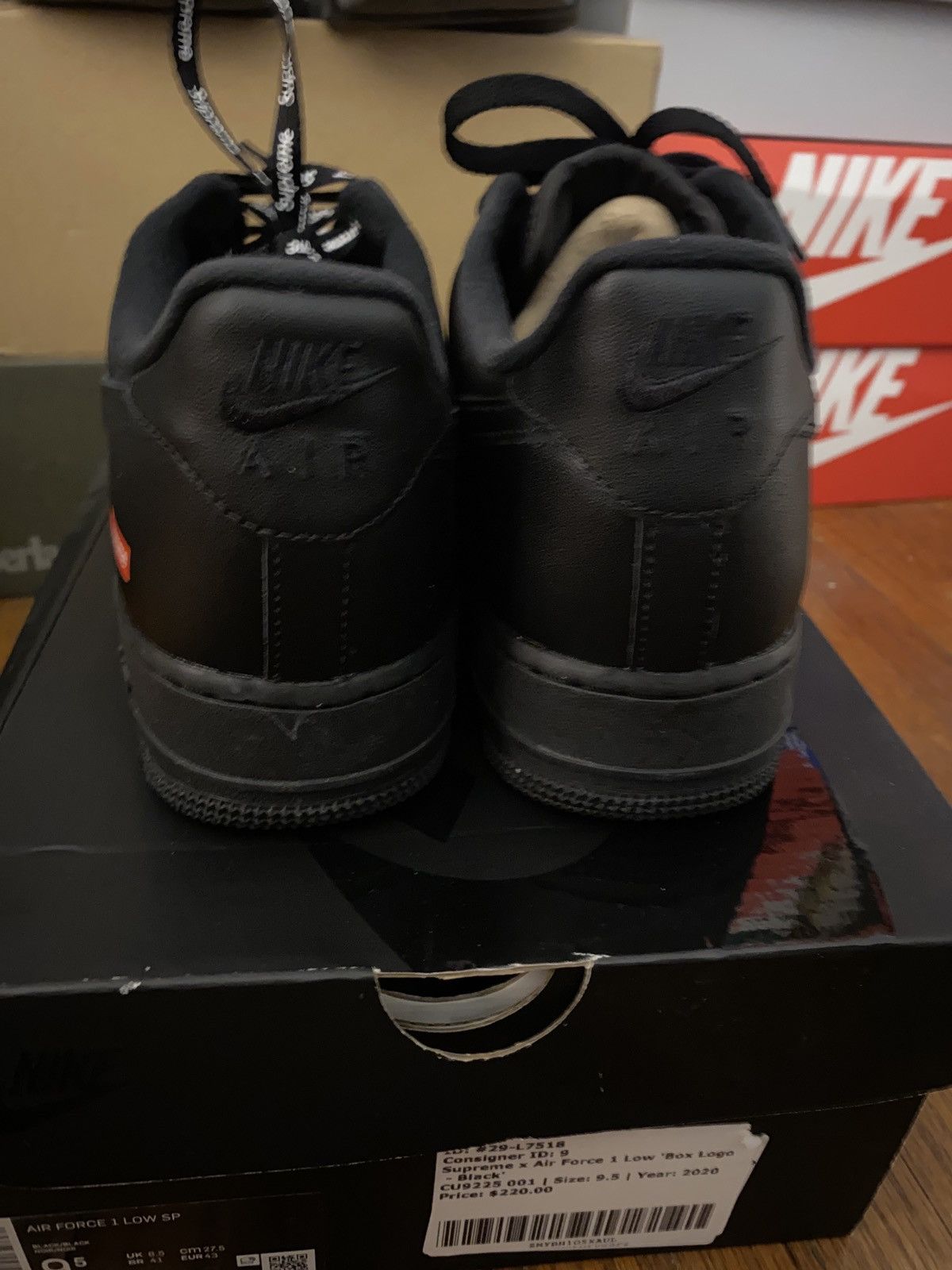 Nike × Supreme Supreme AF1 Size US 9.5 / EU 42-43 - 4 Thumbnail