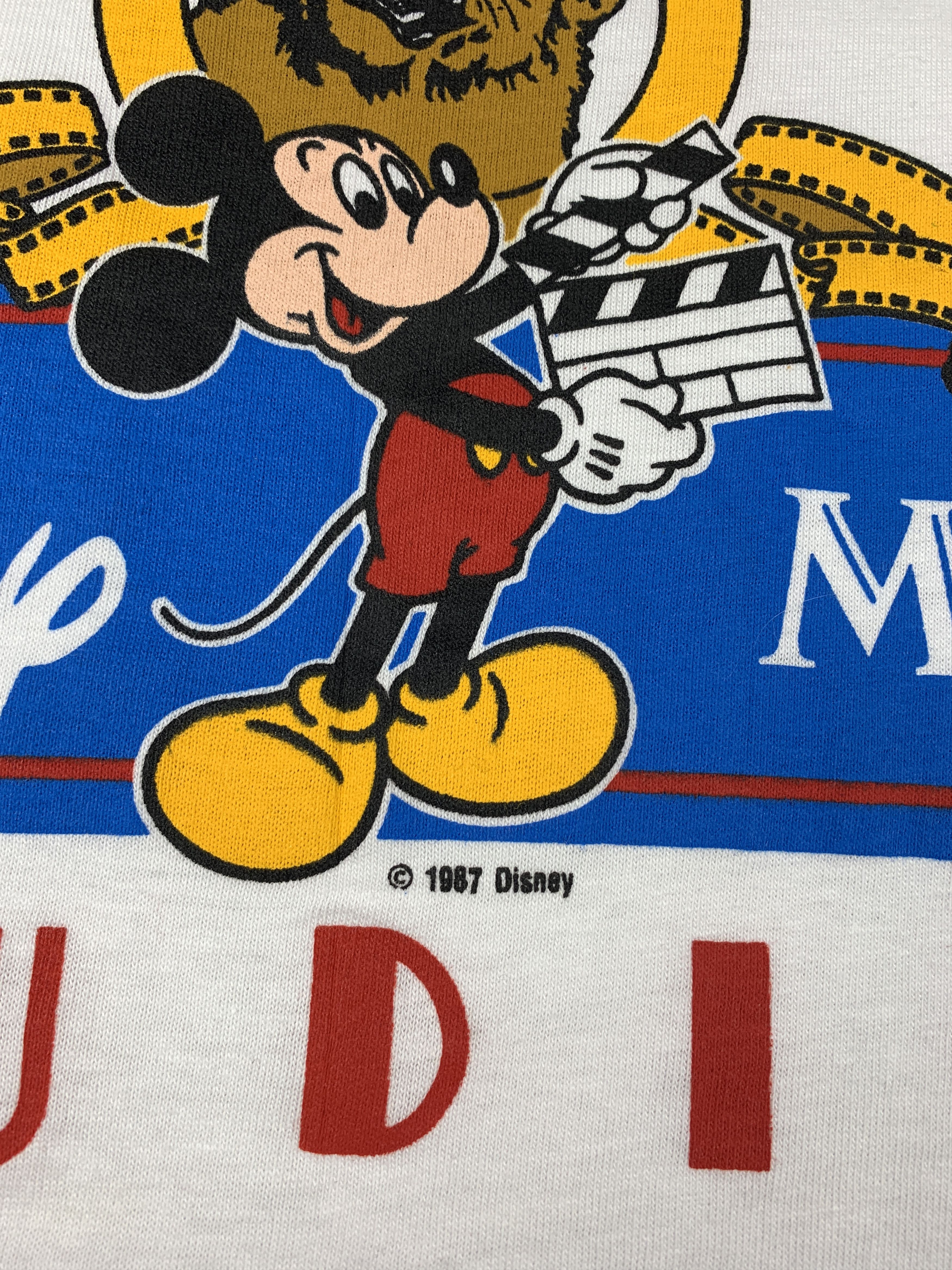 Disney × Mickey Mouse 1987 Disney MGM Mickey Promo Single Stitch Promo Shirt Size US M / EU 48-50 / 2 - 4 Thumbnail
