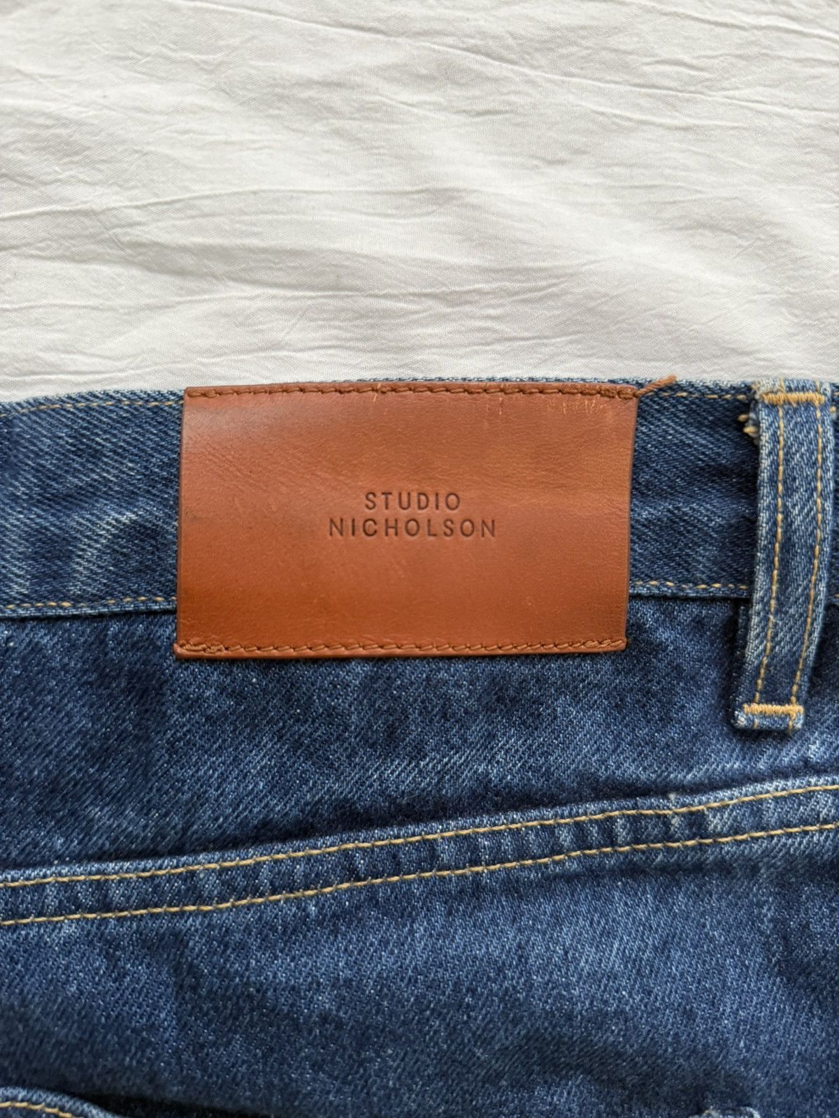 Studio Nicholson Studio Nicholson Wide Leg Denim Size US 36 / EU 52 - 3 Thumbnail