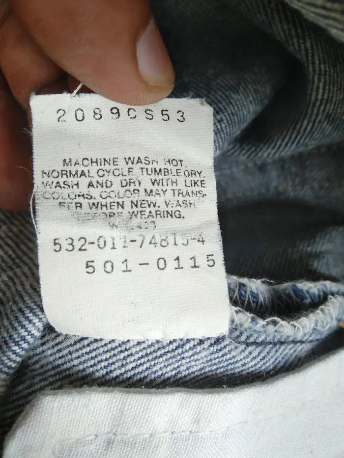 Levi's × Vintage 80s Vintage Levis 501 Made In USA Distressed Jeans 31x30 Size US 31 - 9 Thumbnail