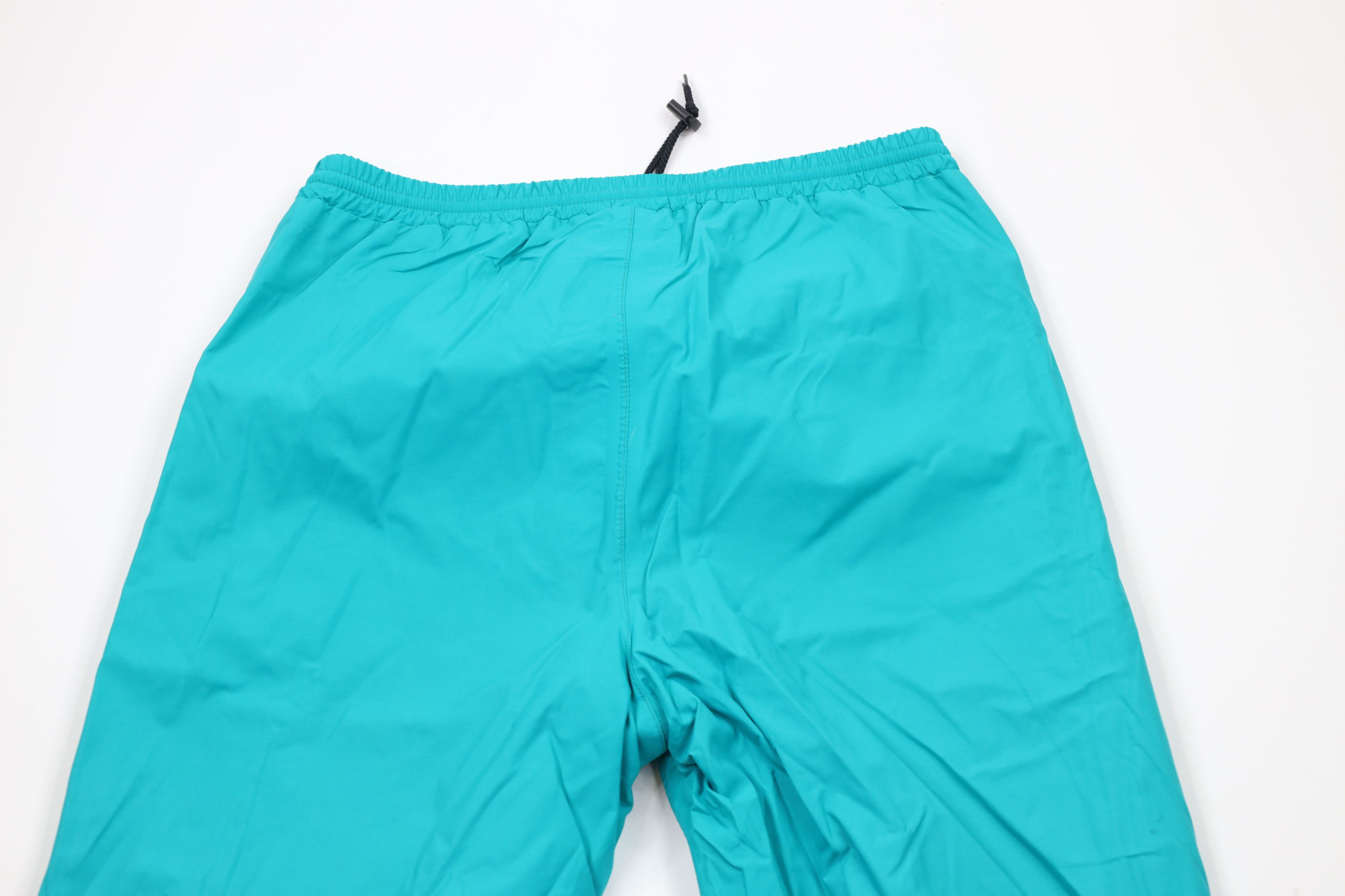 Eddie Bauer × Vintage Vintage 90s Eddie Bauer Waterproof Rain Jogger Pants Teal Size US 32 / EU 48 - 8 Thumbnail
