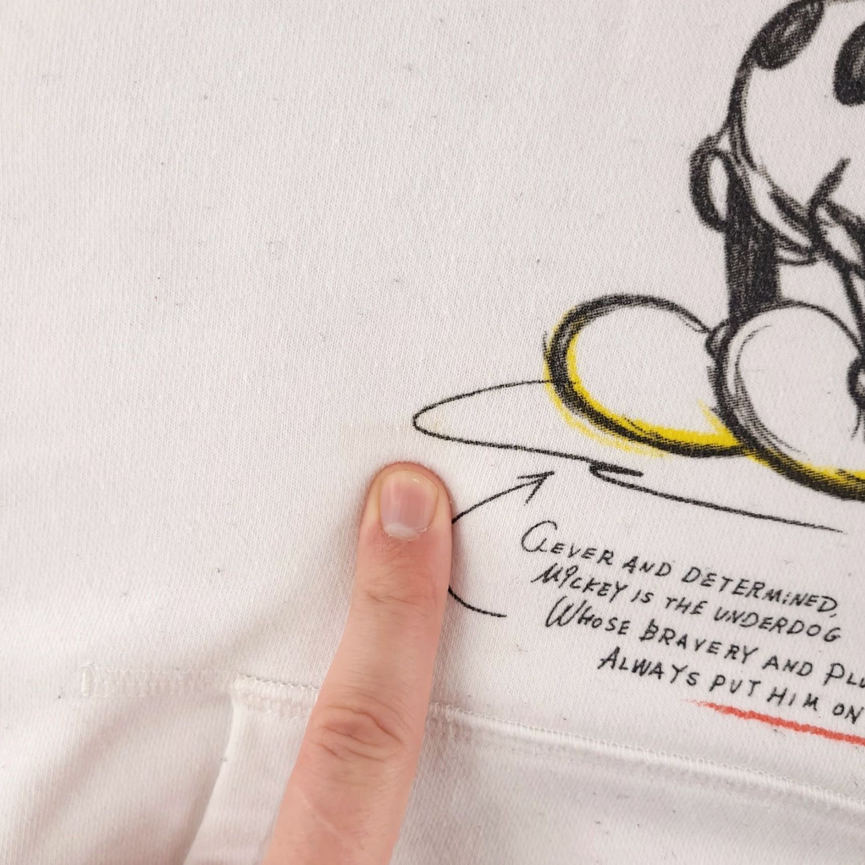 Uniqlo Uniqlo Mickey Hoodie Womens Small White Disney Sweatshirt Graphic Size S / US 4 / IT 40 - 6 Thumbnail