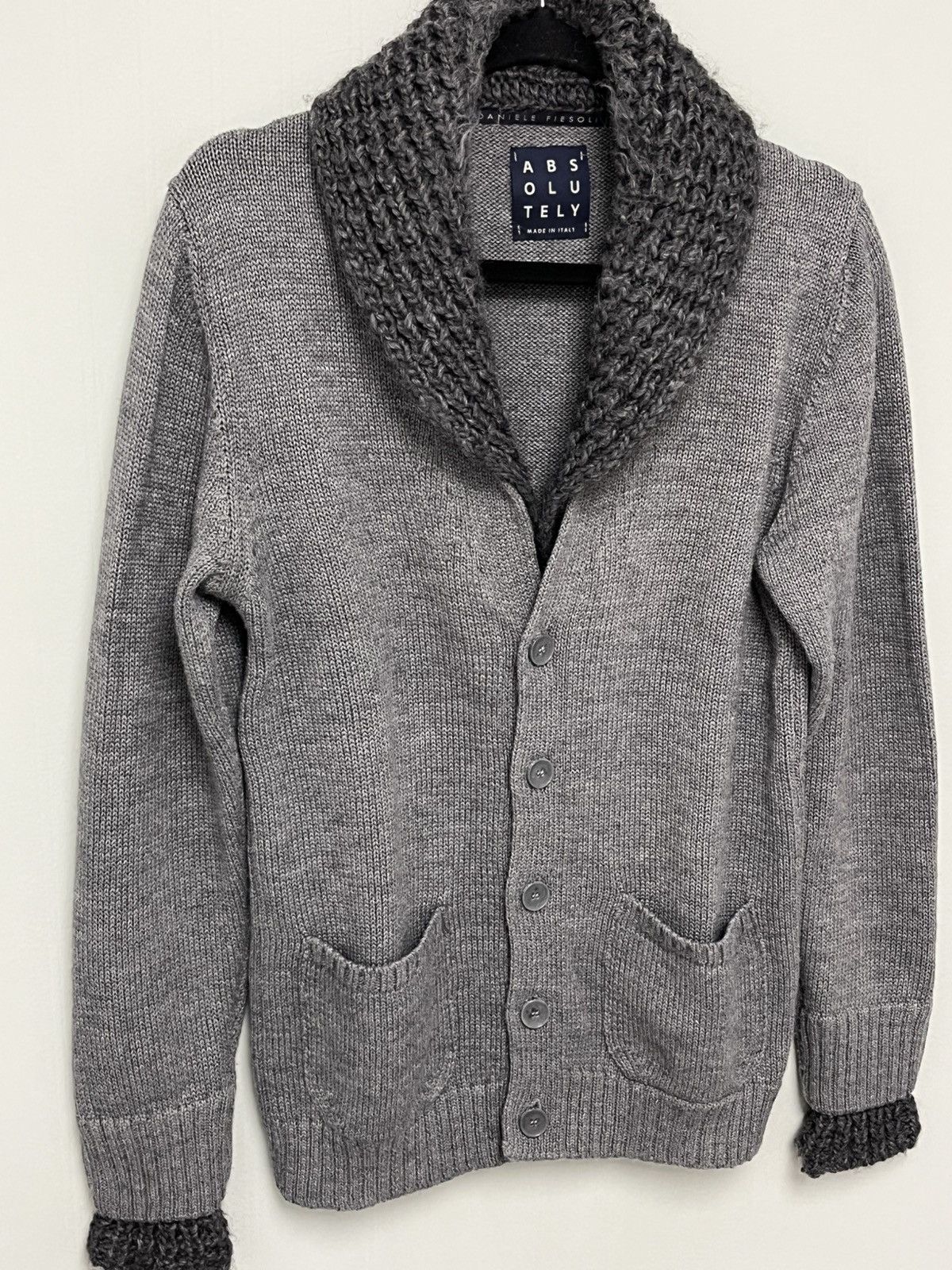 Daniele Fiesoli Wool blend cardigan. Small Size US S / EU 44-46 / 1 - 6 Thumbnail
