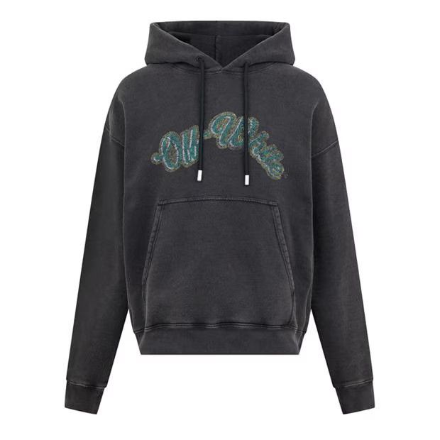 image of Off White O1G2R1Mq0424 Hoodies In Black, Men's (Size Small)