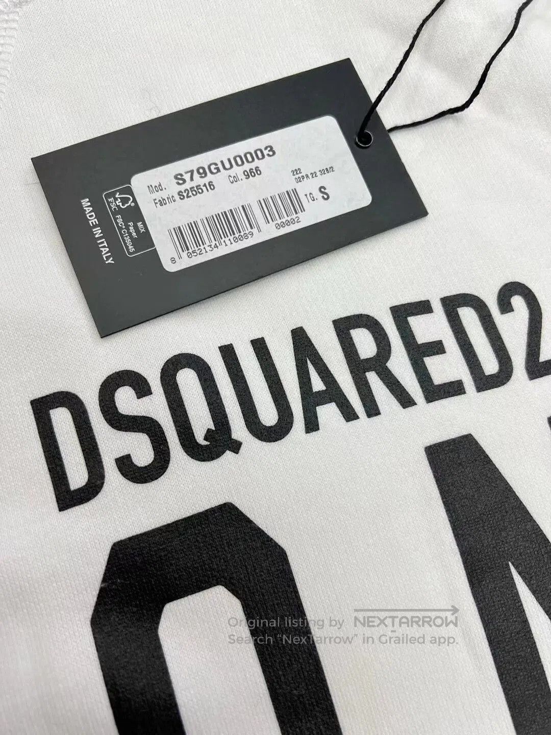 dsquared2 icon hoodie autumn winter collection.