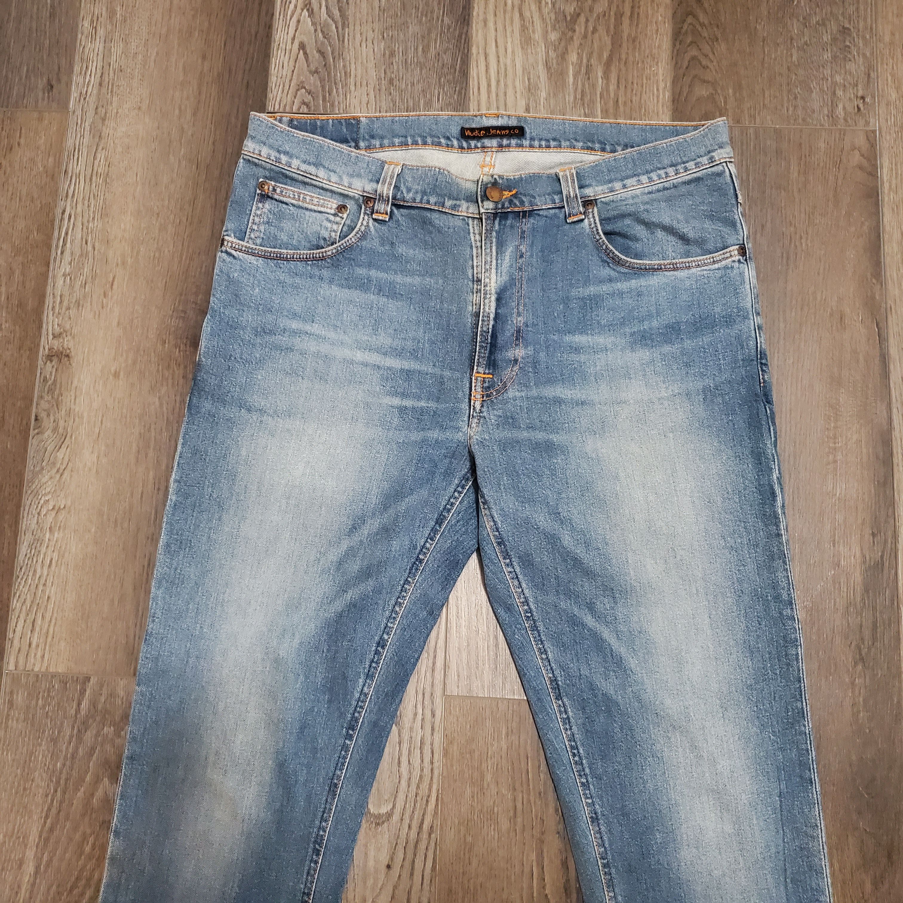 Nudie Jeans Nudie Jeans Lean Dean Mid Stone Comfort 34x34 Size US 34 / EU 50 - 2 Thumbnail