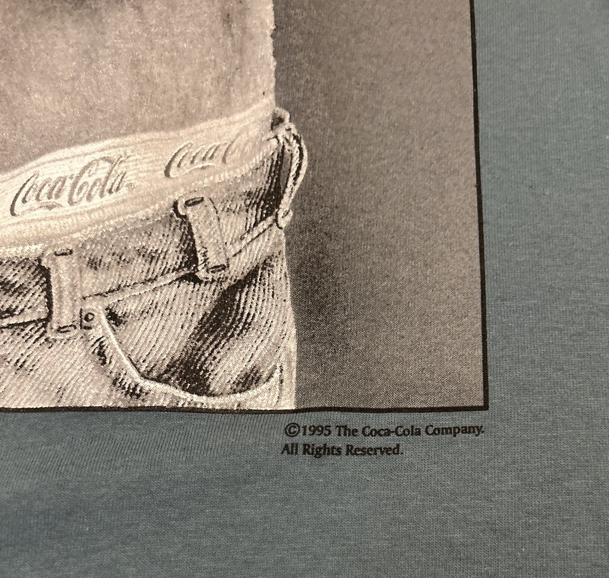 Coca Cola 1995 Polar Bear Calvin Klein Parody Coca Cola Promo Tee Size US M / EU 48-50 / 2 - 3 Thumbnail