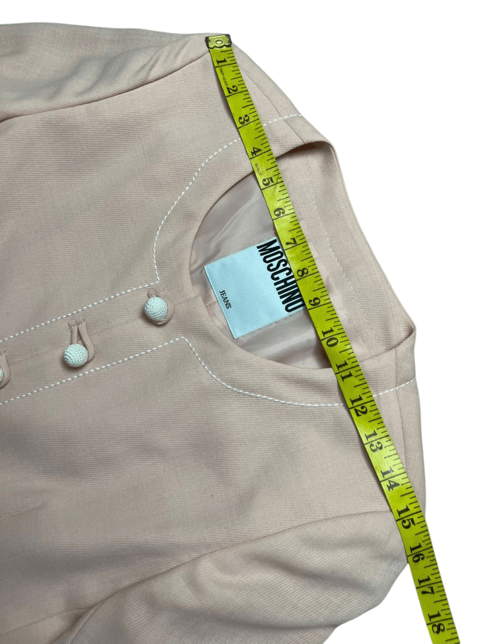 Moschino Moschino Light Pink Blazer Size M / US 6-8 / IT 42-44 - 7 Thumbnail