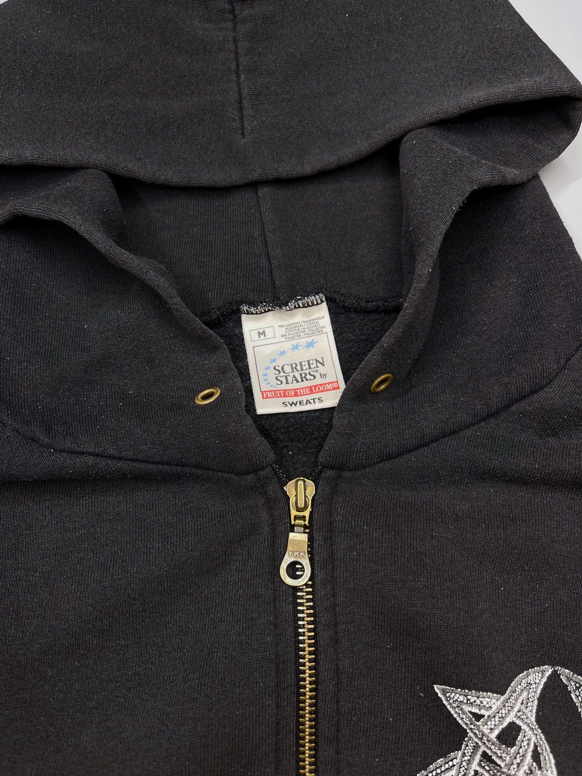 Vintage VINTAGE TRASHED HOODIE 90’S VINTAGE HOODIE FADED Size US M / EU 48-50 / 2 - 4 Thumbnail