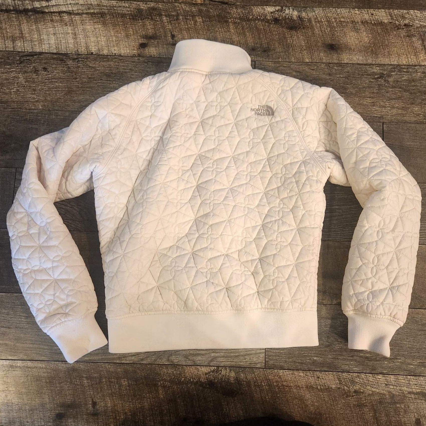 The North Face The North Face Jacket Womens Petite Medium Quilted Puffer Insulated Full Zip Pockets White Size M / US 6-8 / IT 42-44 - 6 Thumbnail
