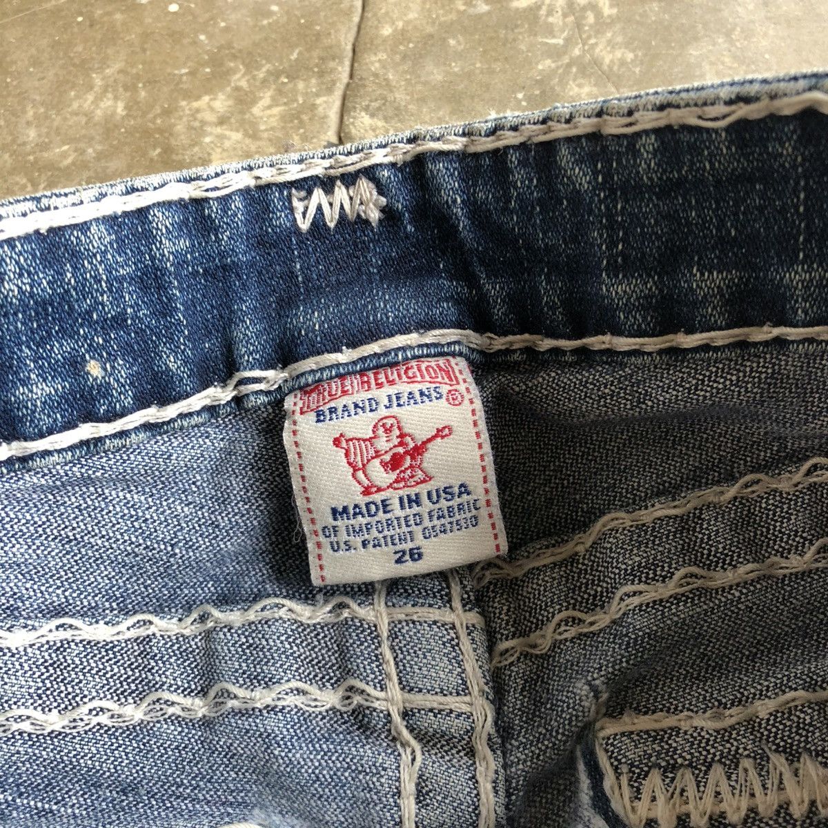 True Religion Vintage True Religion USA Bootcut Flared Denim Jeans Blue Size US 28 / EU 44 - 13 Thumbnail