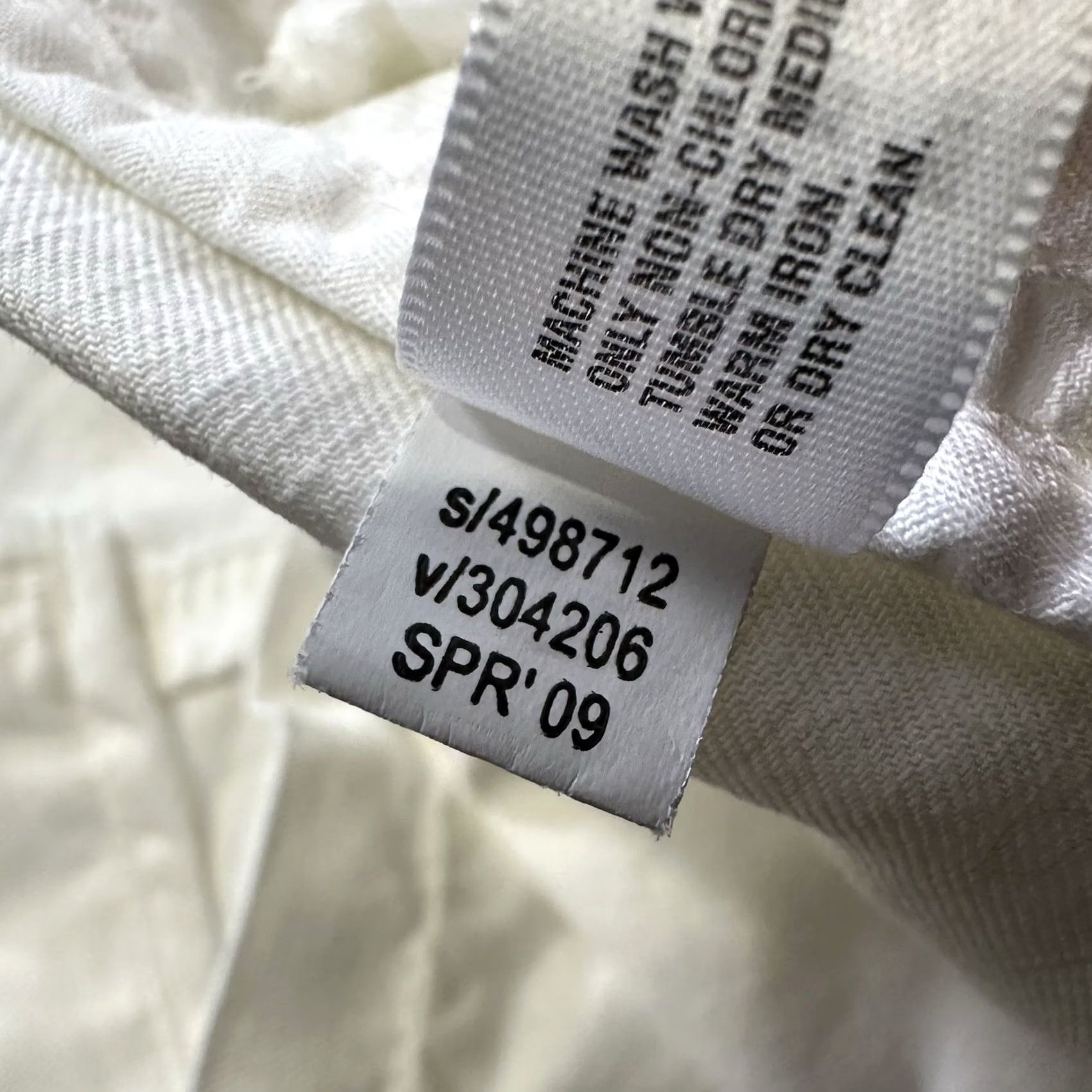 Gap Gap Blazer Shirt Womens 8 White Solid One Button Y2K Preppy Linen Blend Hooded Lightweight Full Zip Jacket Size M / US 6-8 / IT 42-44 - 8 Thumbnail