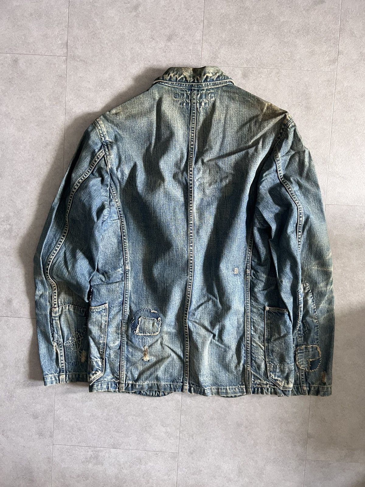 Kapital × Kapital Kountry Kapital Patchwork Denim Jacket Size US M / EU 48-50 / 2 - 4 Thumbnail
